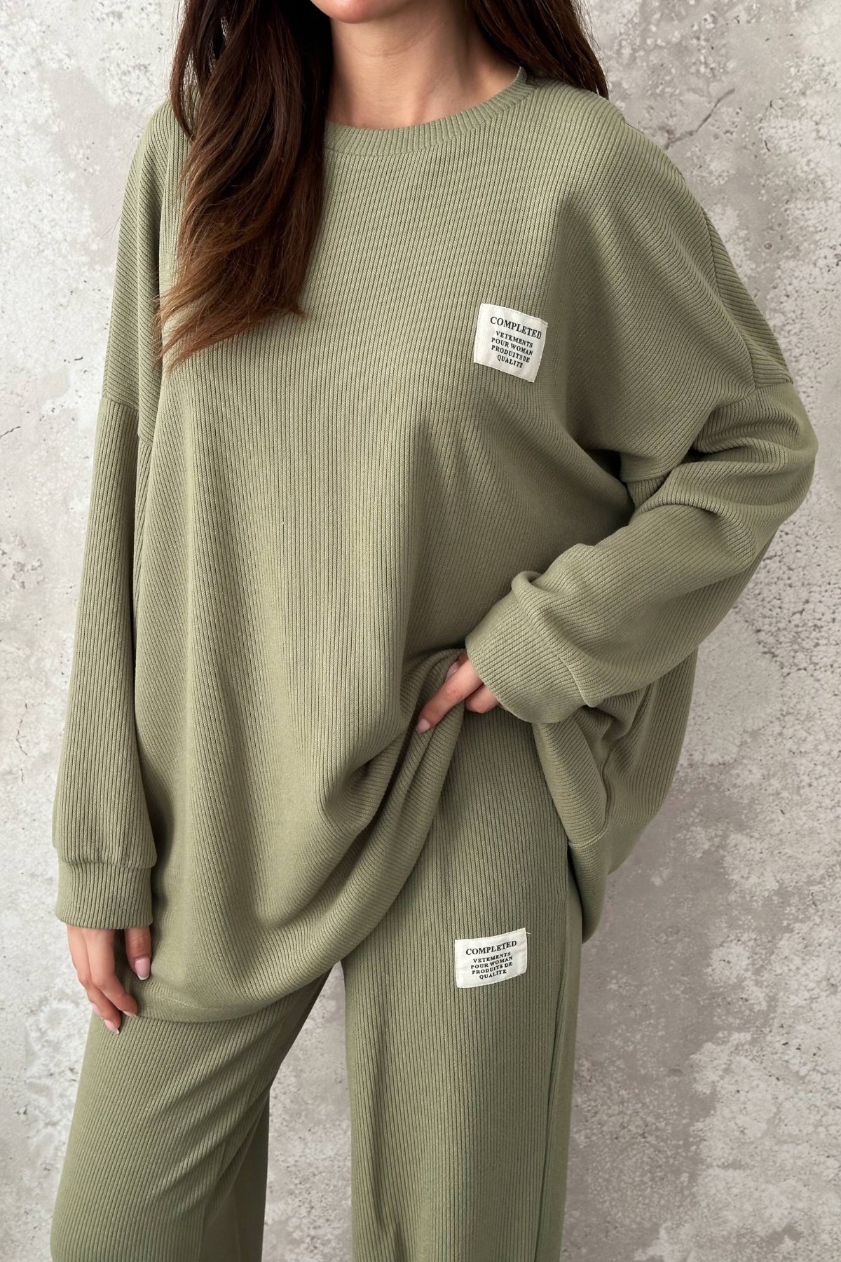 Mint Salaş Sweat Ve Pantolon 4