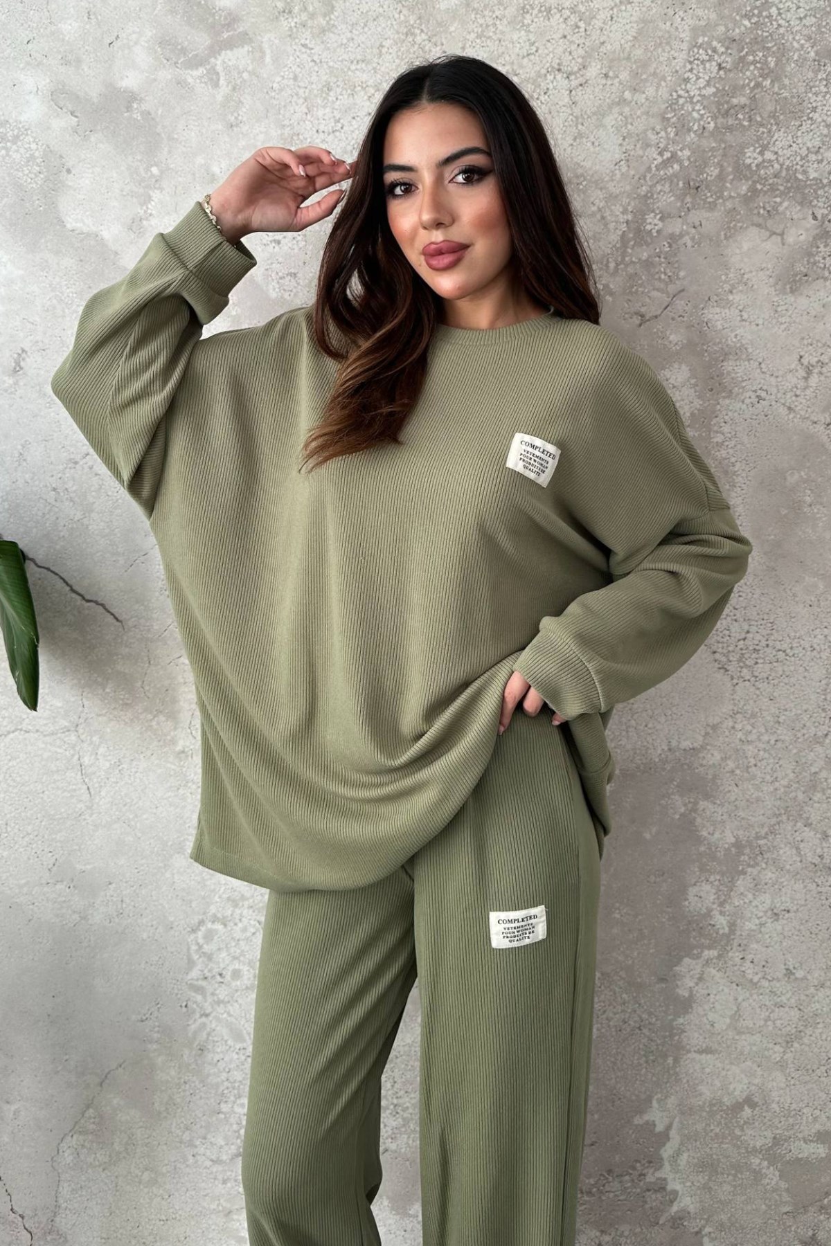 Mint Salaş Sweat Ve Pantolon 3