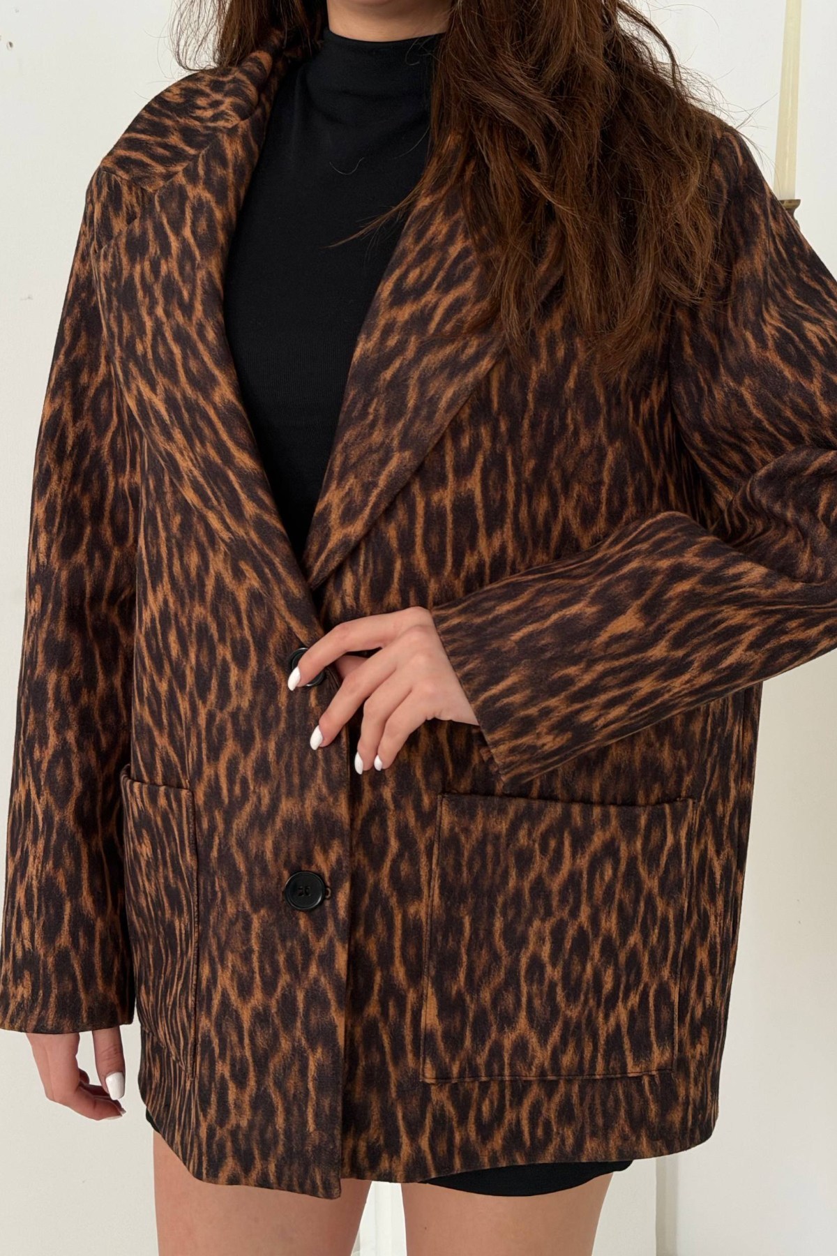 Leopar Leopar Ceket 4
