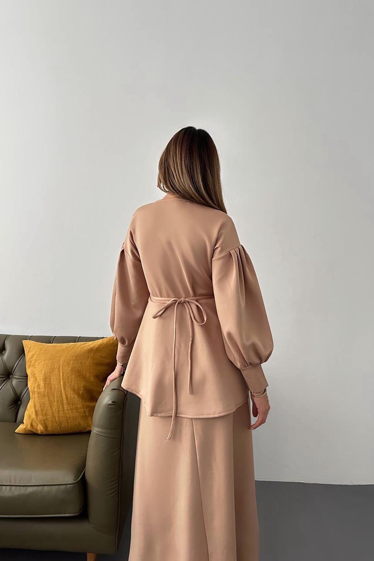 Camel Gül Detaylı Takım 5