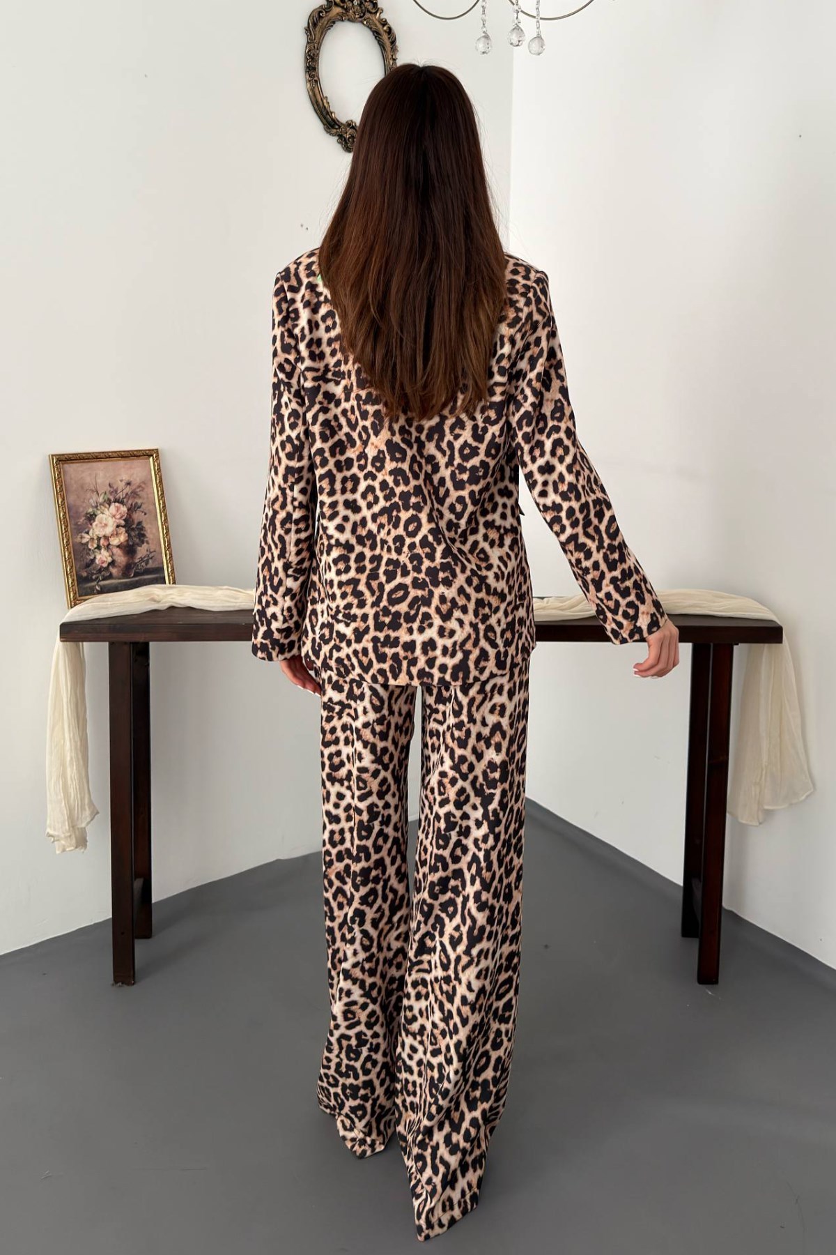 Leopar Leopar Desenli 3Lü Takım 5
