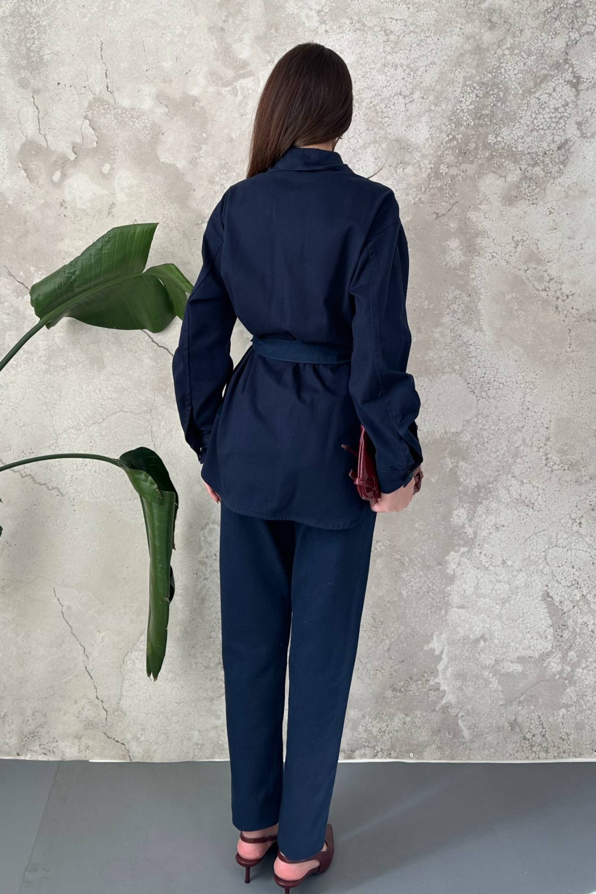 Lacivert Gabardin Takım 5