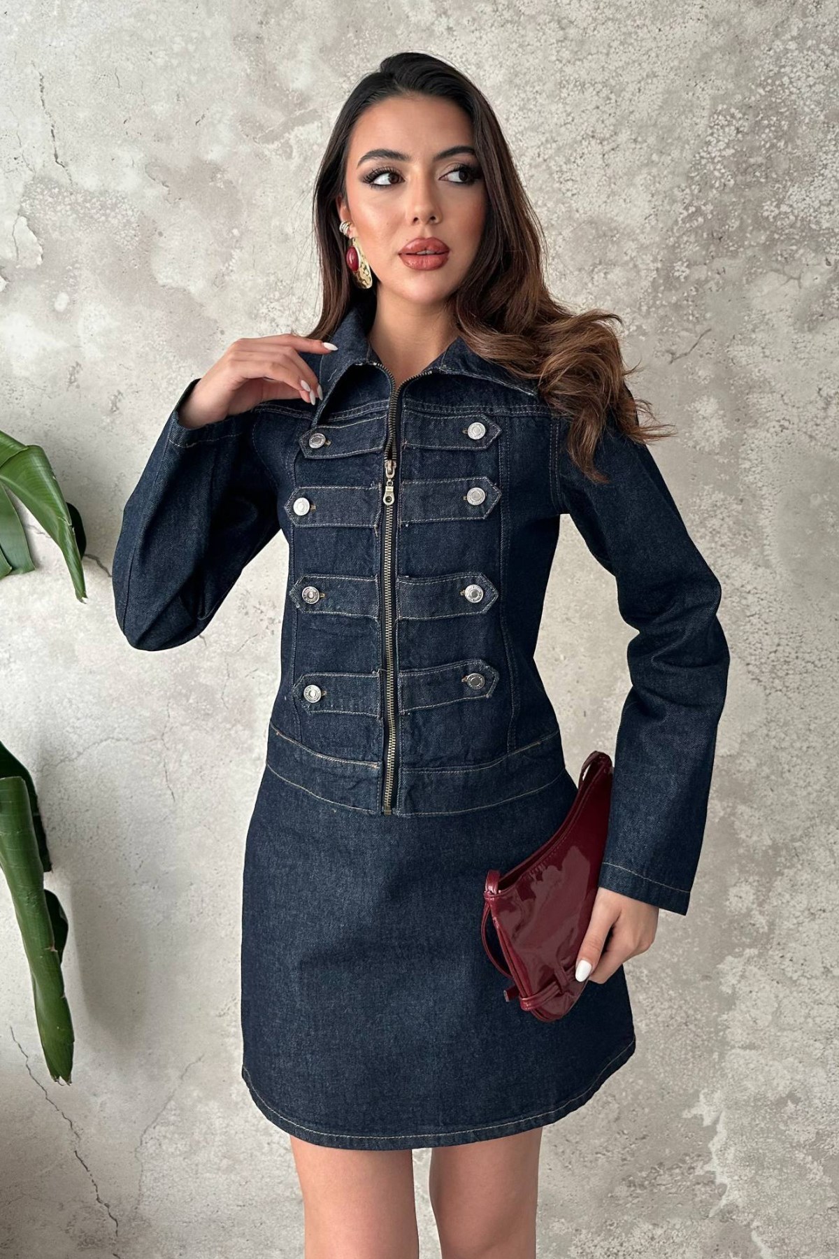 Mavi Denim İkili Takım 3