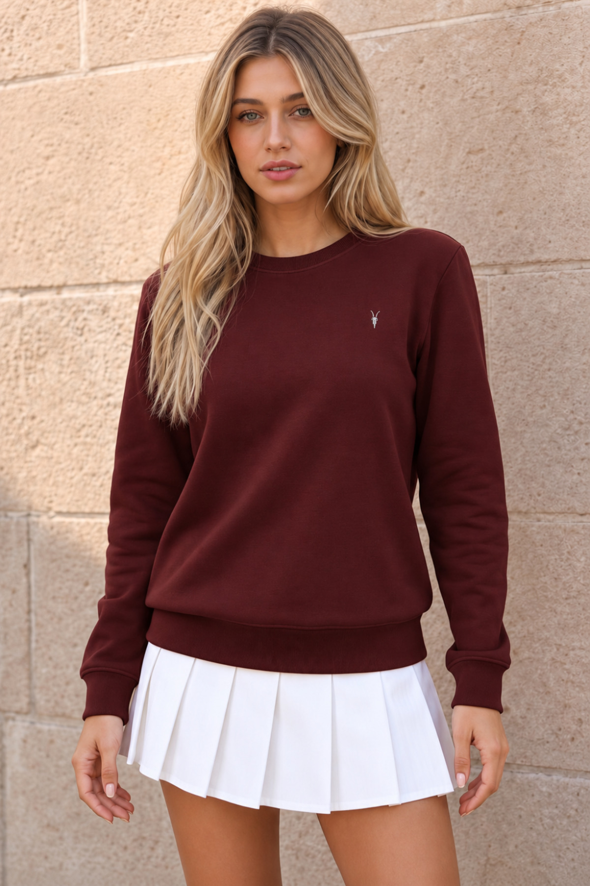 Kadın Bisiklet Yaka Mevsimlik 3' Lu Sweatshirt ÇAĞLA 4