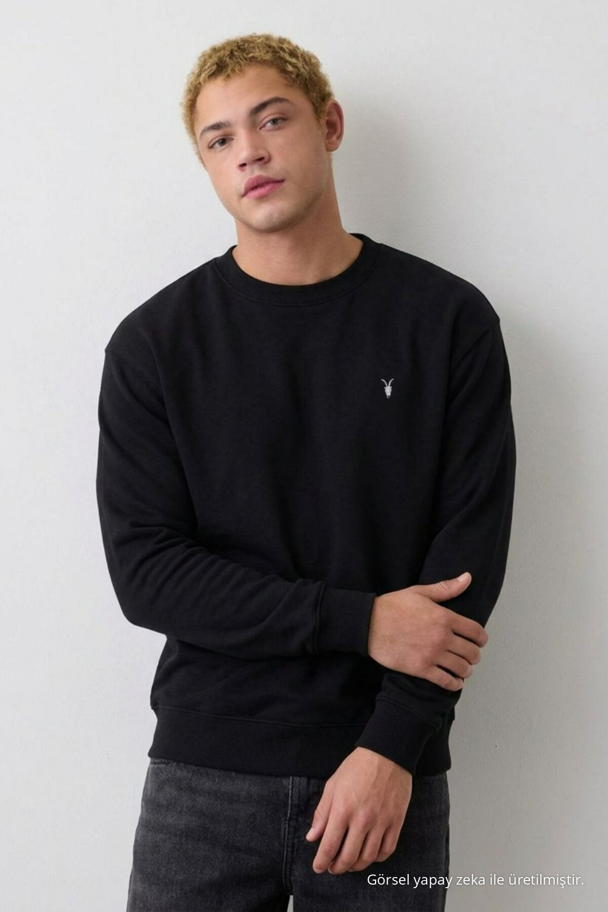 Erkek Rahat Casual 3 Lü Sweatshirt BORDO 7