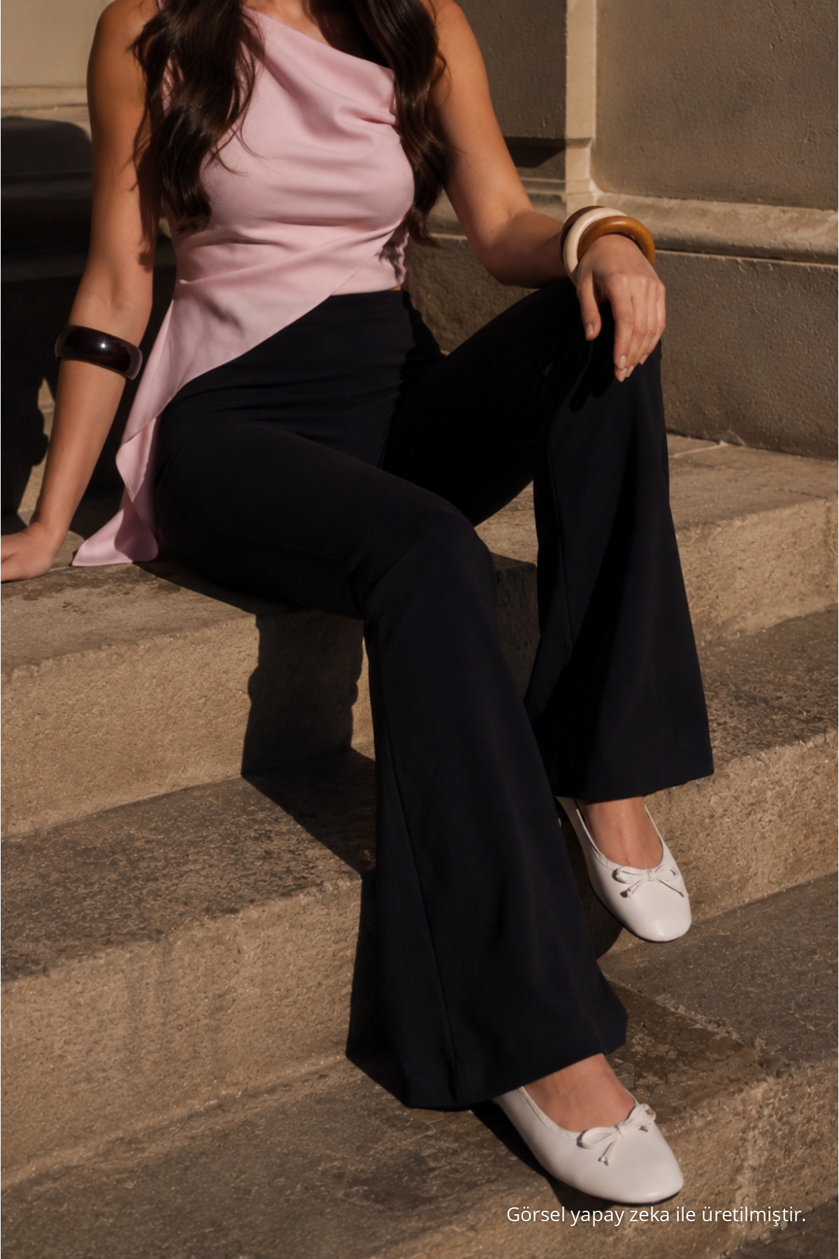 Kadın Basic Trend Comfort Siyah Tayt 4