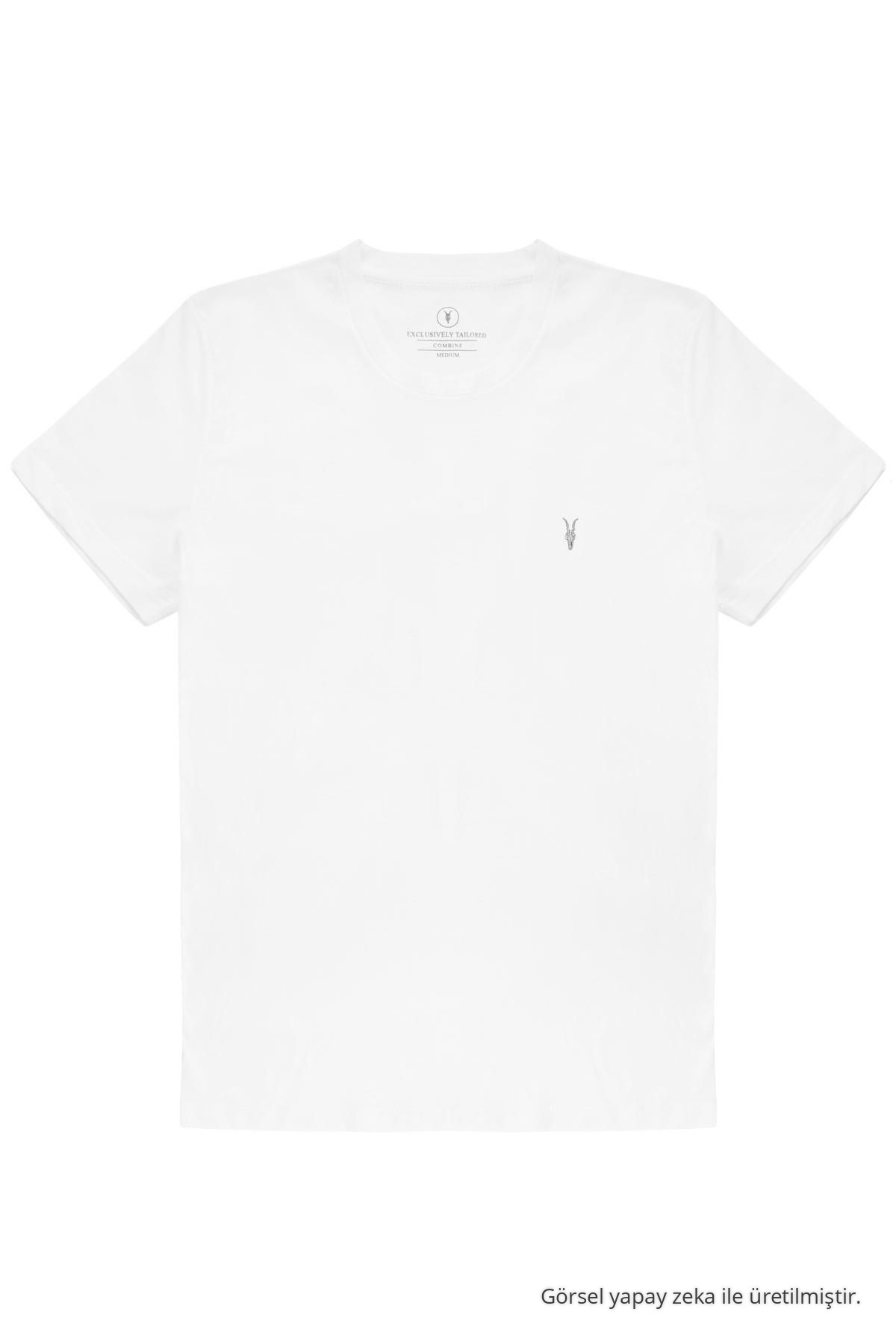 Erkek Kısa Kollu Oversize Basic Bol Tişört SİYAH-BEYAZ-LACİVERT-BORDO-GRİ 7