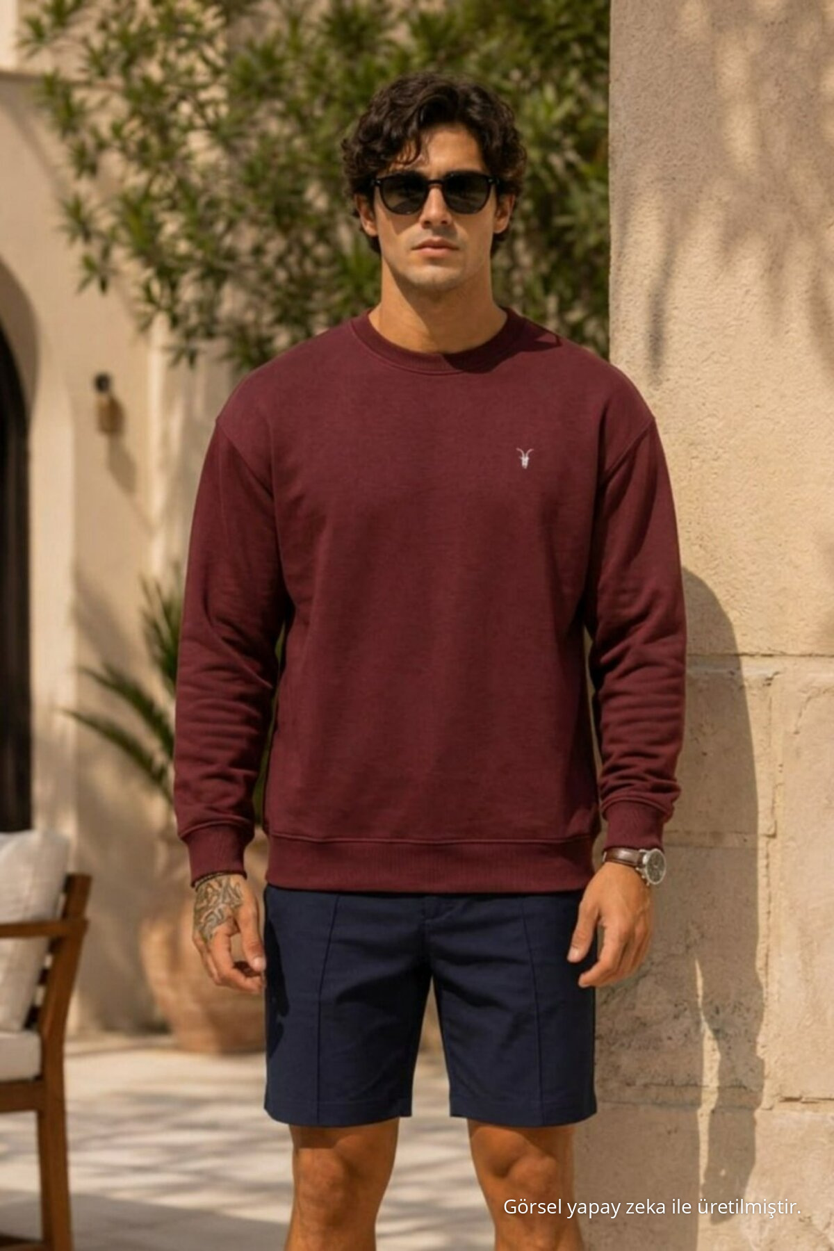 Erkek Casual Comfort Fit 3 Lü Sweatshirt HARDAL 3