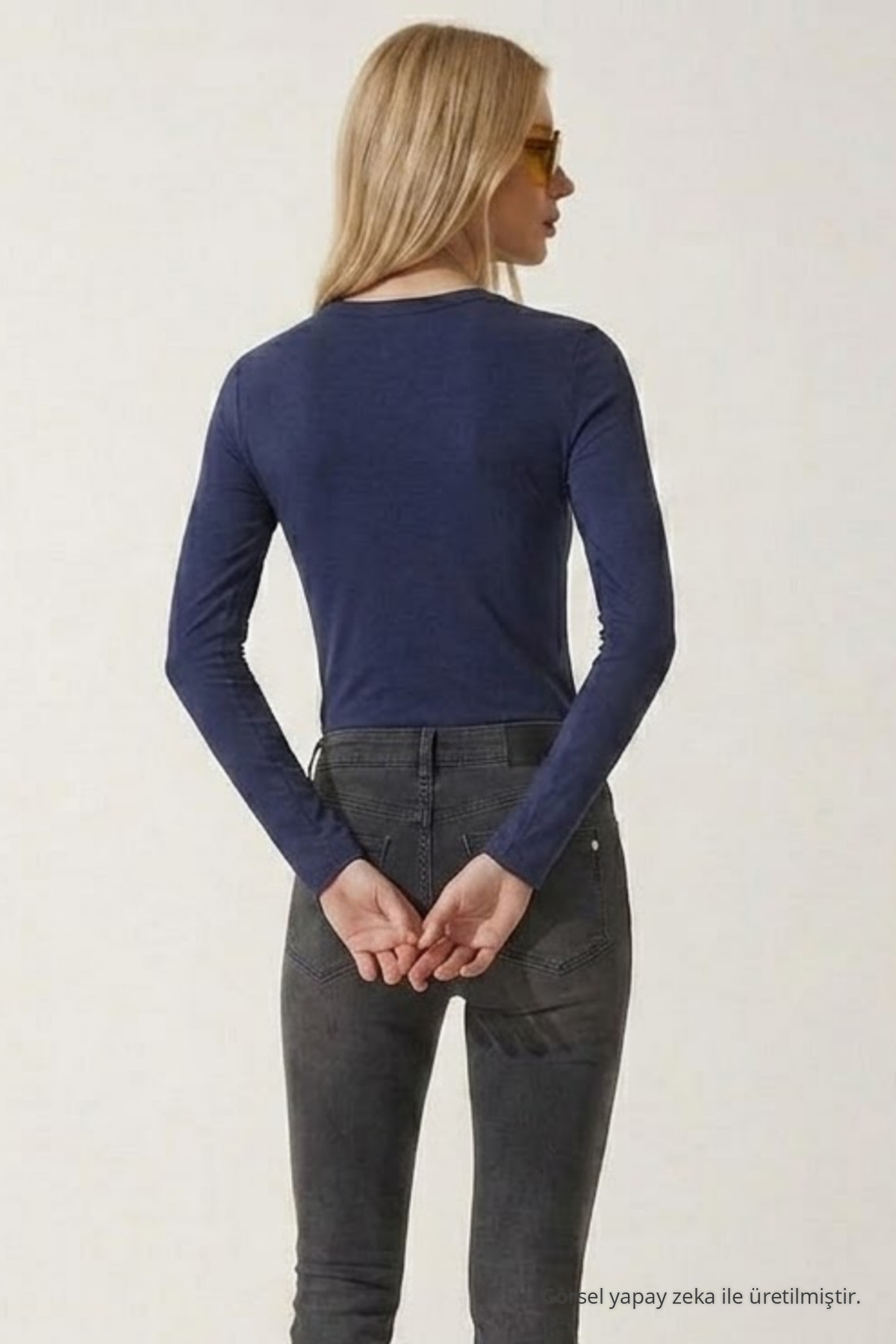 Kadın Comfort Mevsimlik Füme Dar Bluz 6