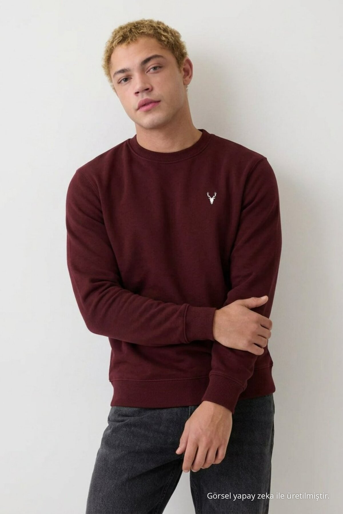 Erkek Rahat Casual 3 Lü Sweatshirt ÇAĞLA 3