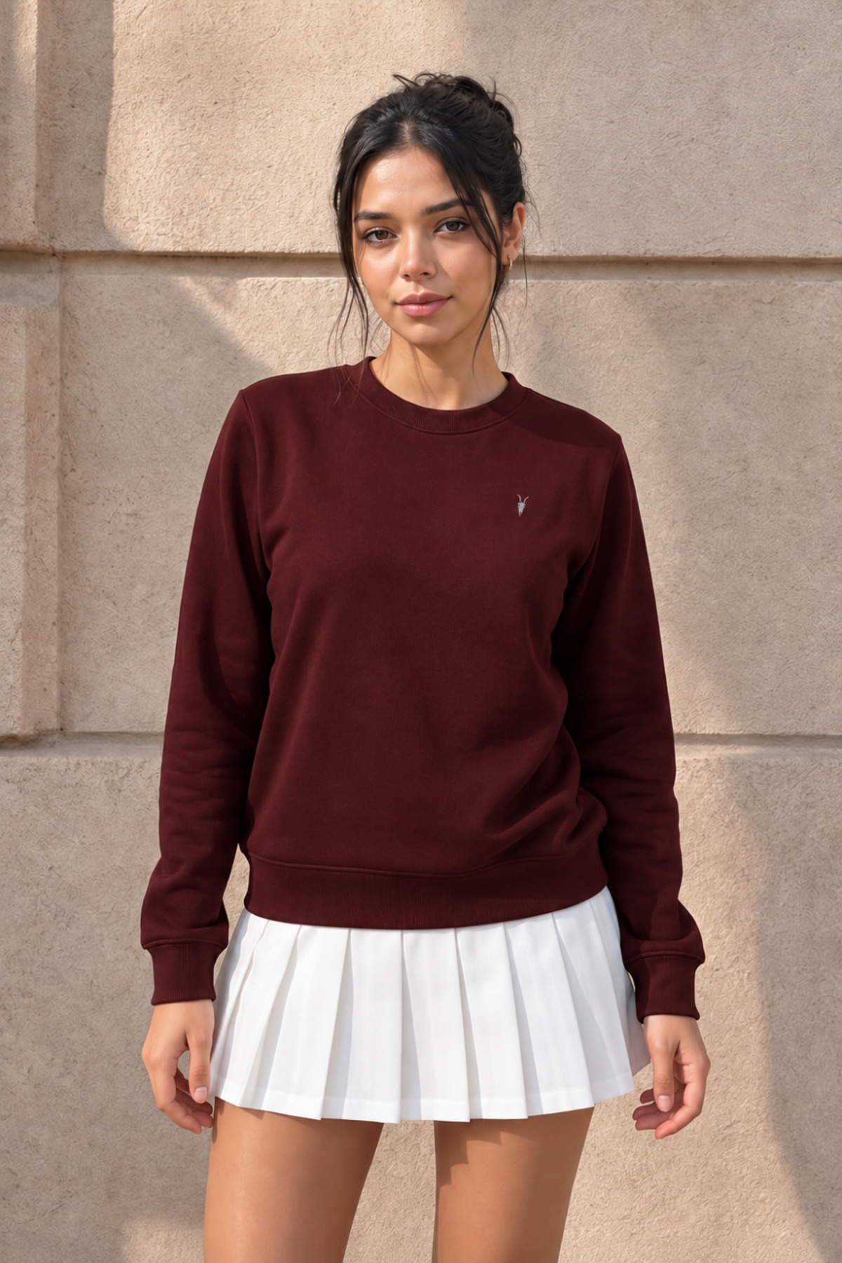 Kadın Uzun Kollu Comfort Bol 3' Lu Sweatshirt ÇAĞLA 4