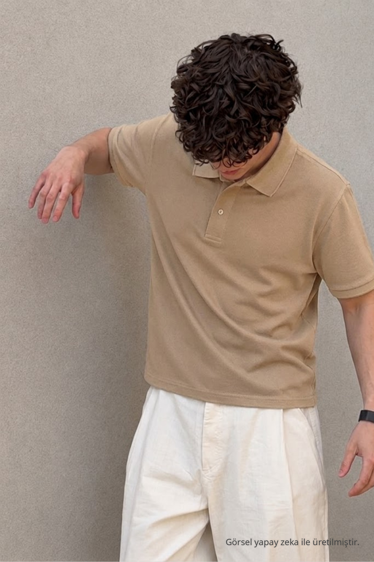 Erkek Klasik 3 Lü Paket Polo Yaka Tişört Kahve 3