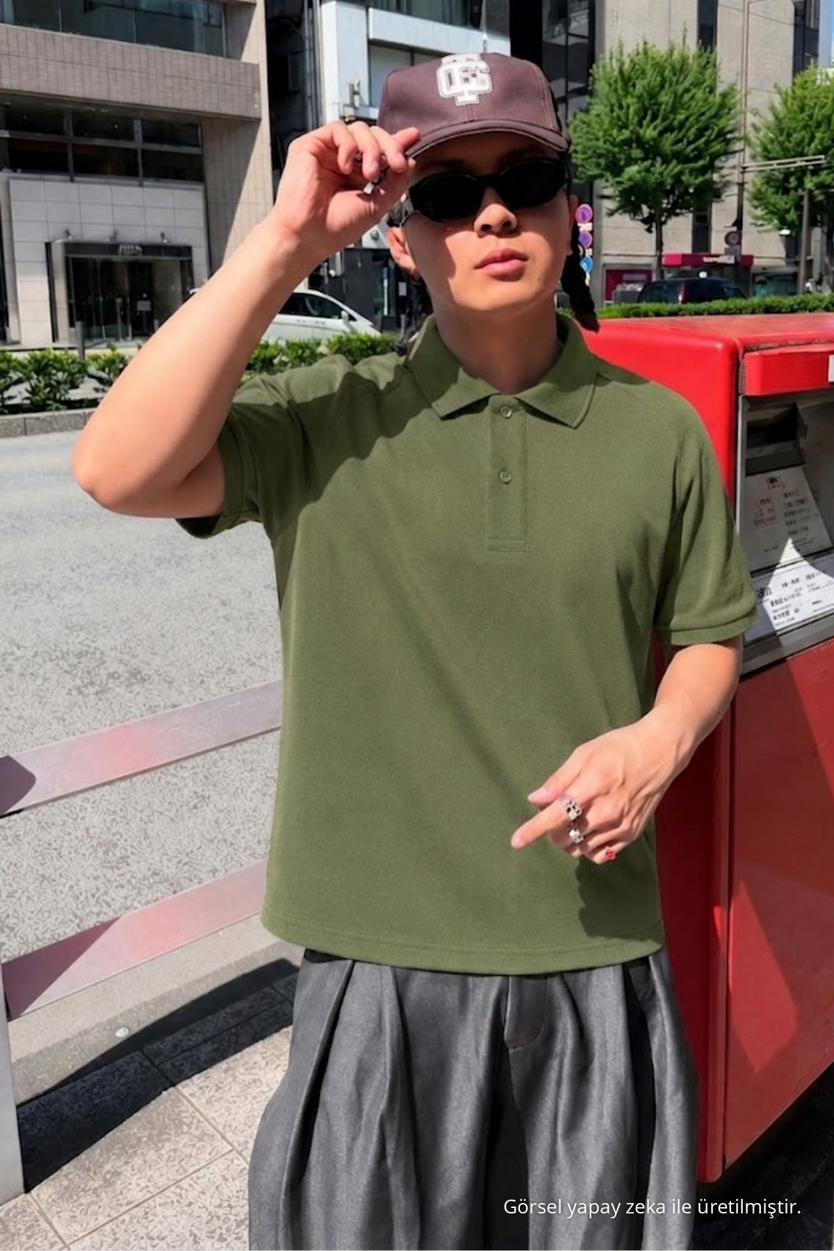 Erkek Straight Fit 3 Lü Polo Yaka Tişört Mint 3