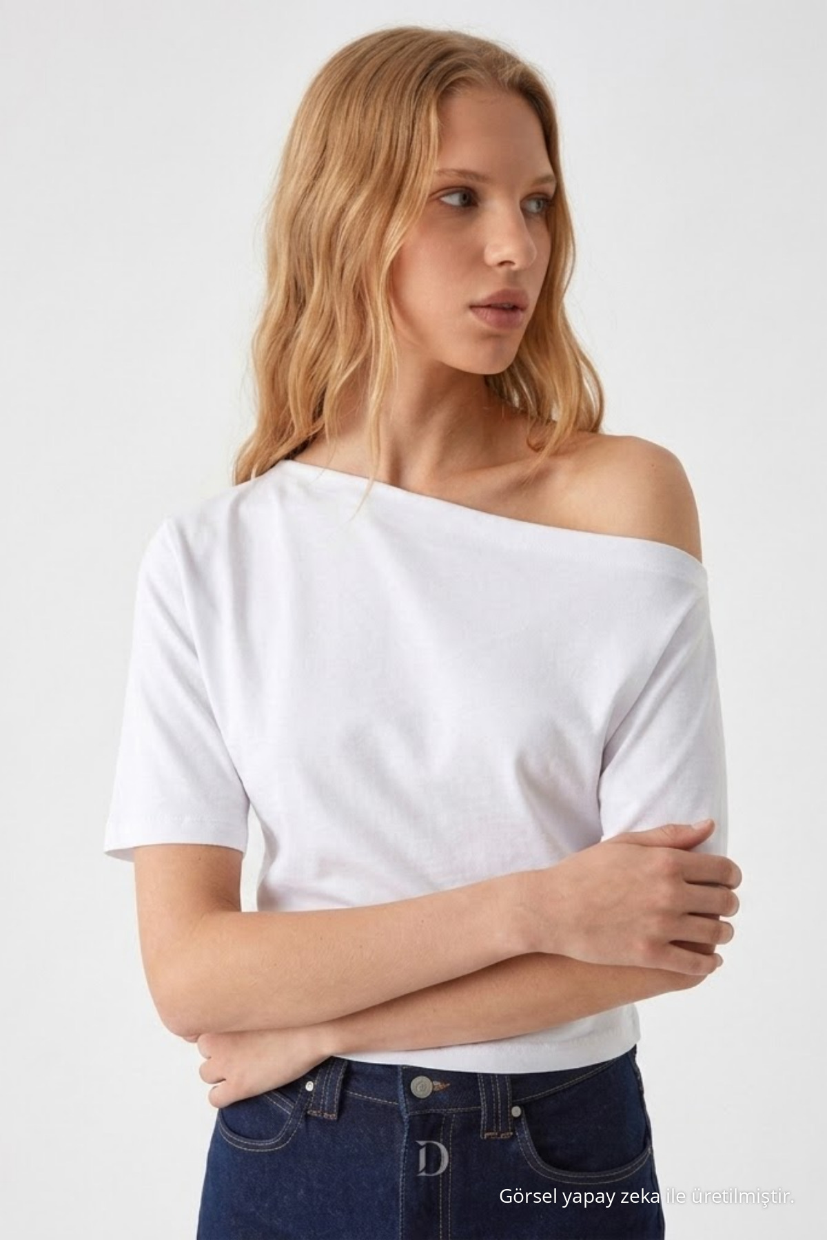 Kadın Günlük Slim Basic 3 Lü Bluz Çok Renkli 5