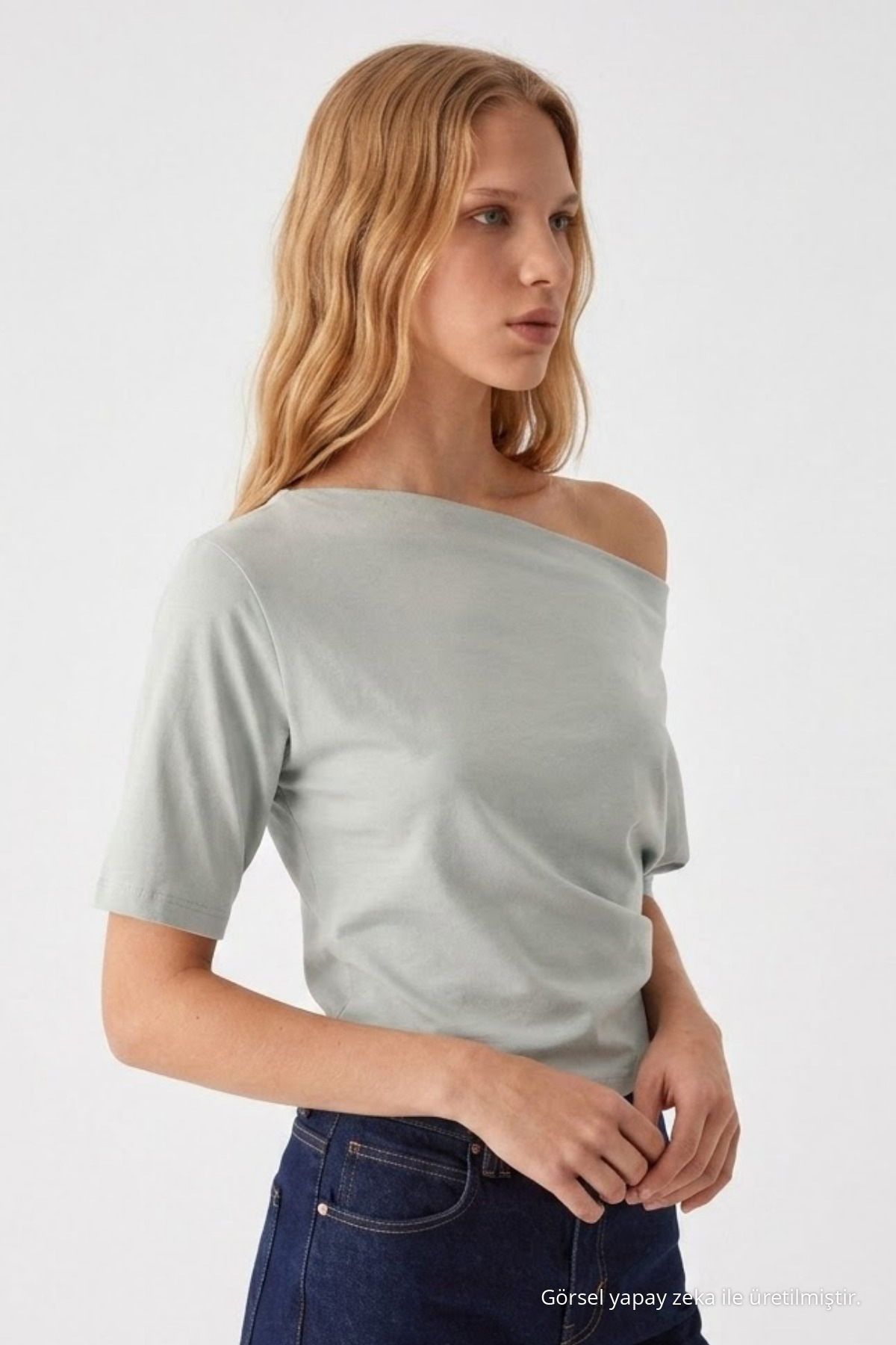 Kadın Günlük Slim Basic 3 Lü Bluz Kahve 6