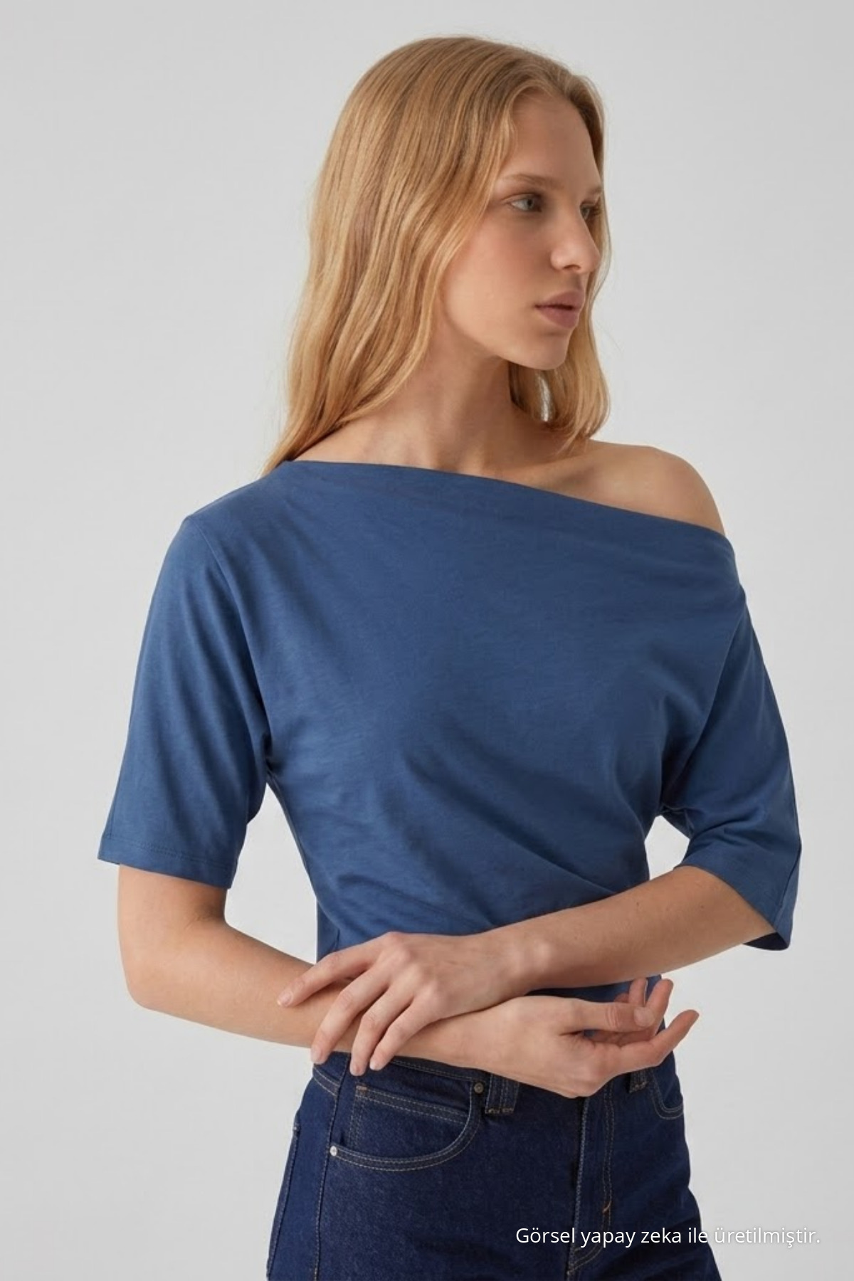 Kadın Günlük Slim Basic 3 Lü Bluz Siyah 6