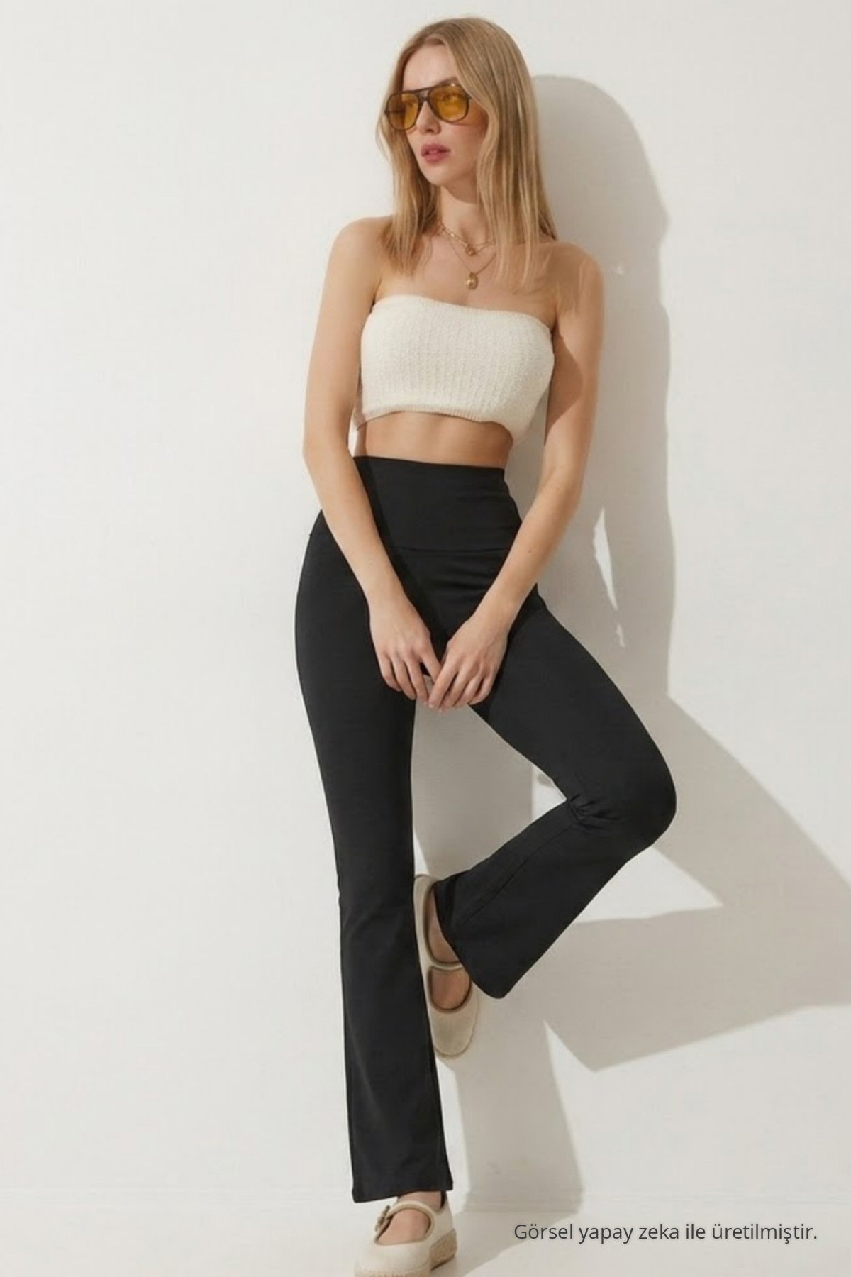 Kadın Basic Trend Comfort 3 Lü Siyah Tayt 5