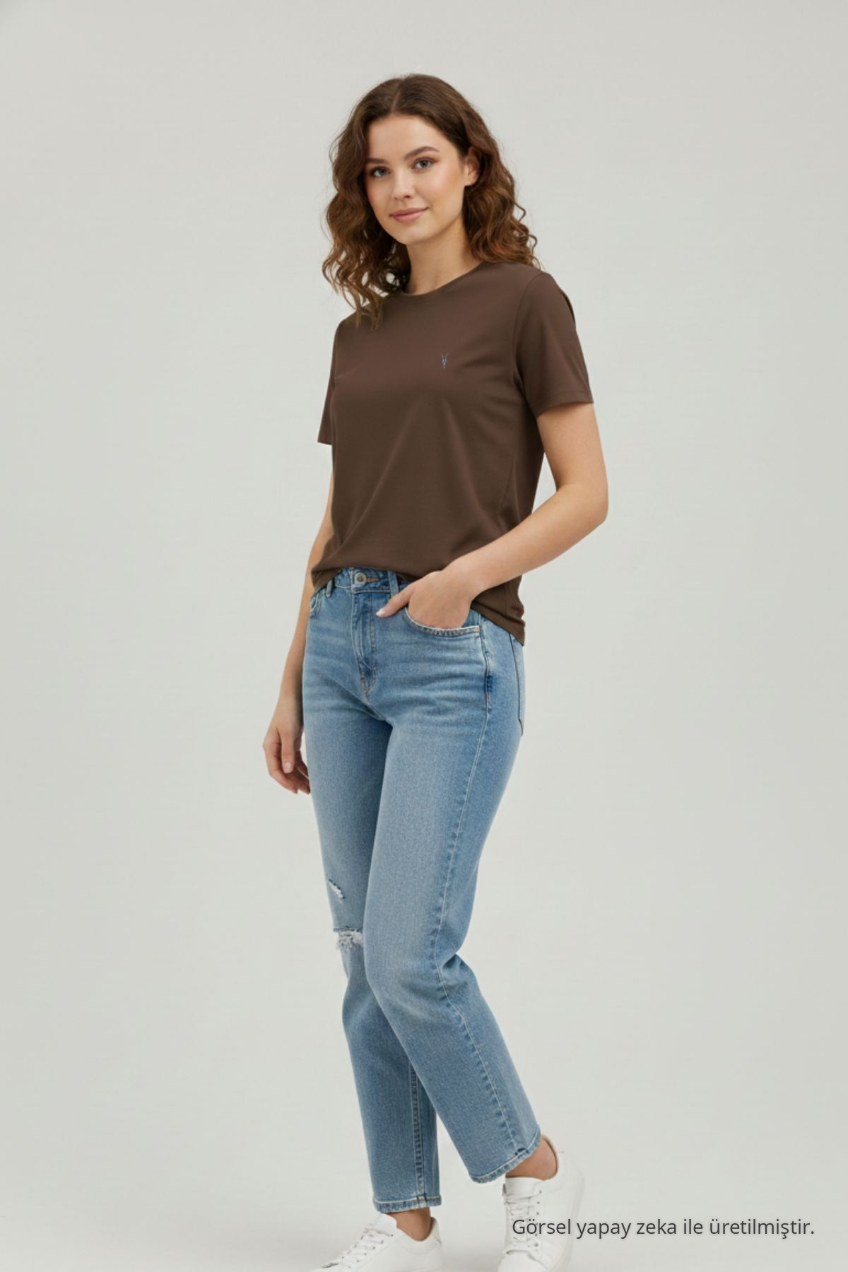 Erkek Relaxed Fit Bisiklet Yaka 3 Lü Tişört LACİVERT 7