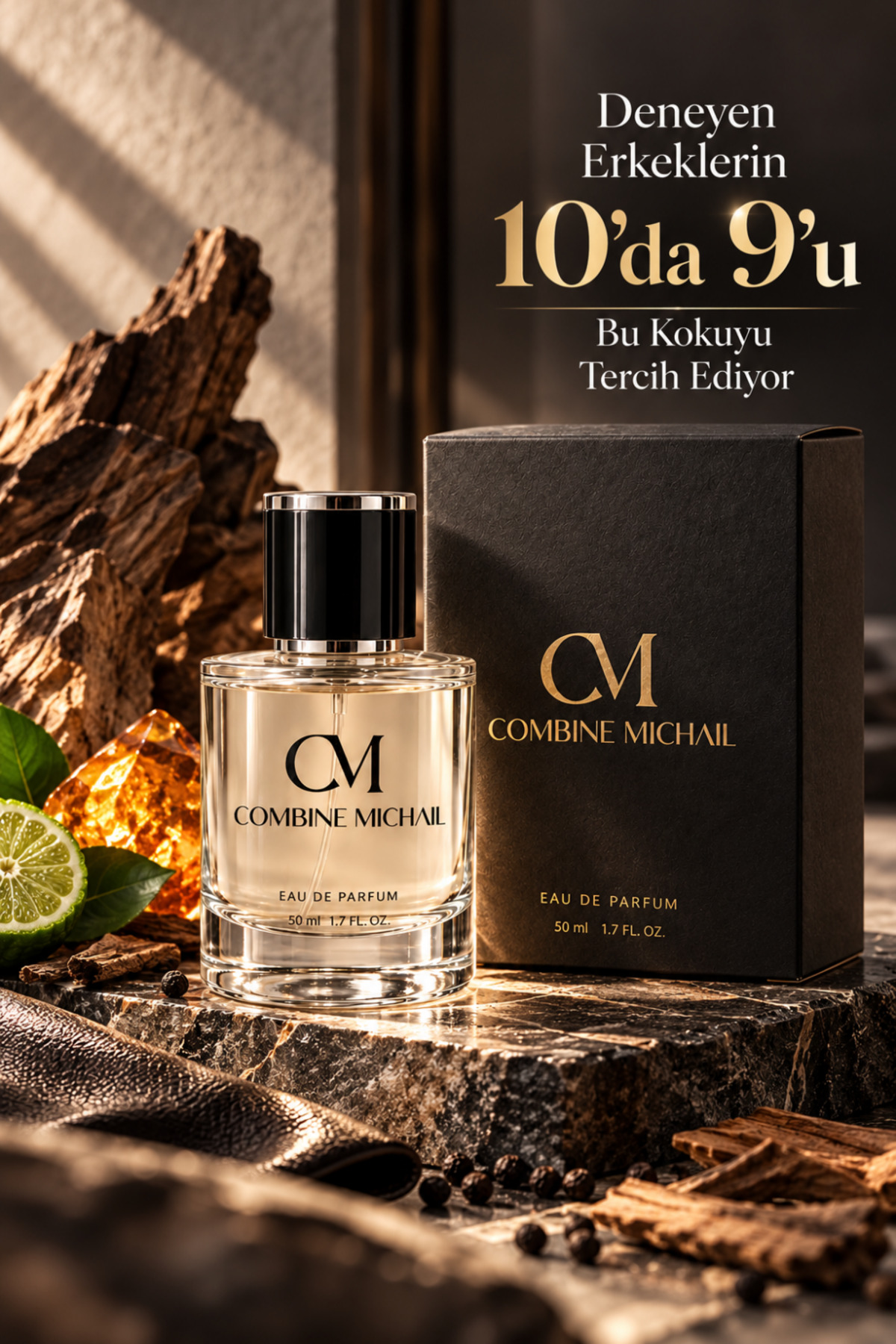 Erkek Odunsu Koku Fresh Milan Parfüm 50 ML 6