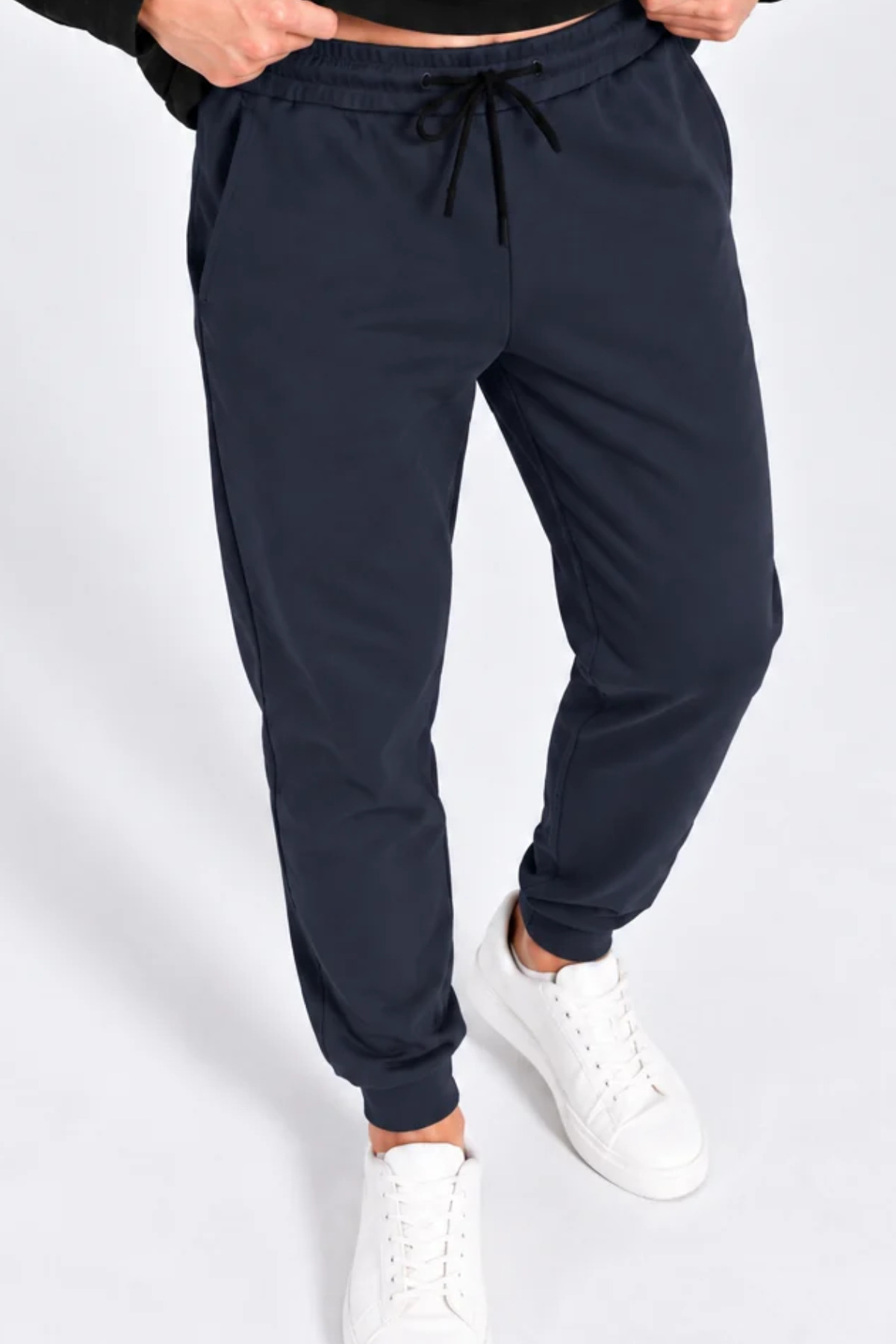Erkek Lastikli Jogger Füme Eşofman Altı 6