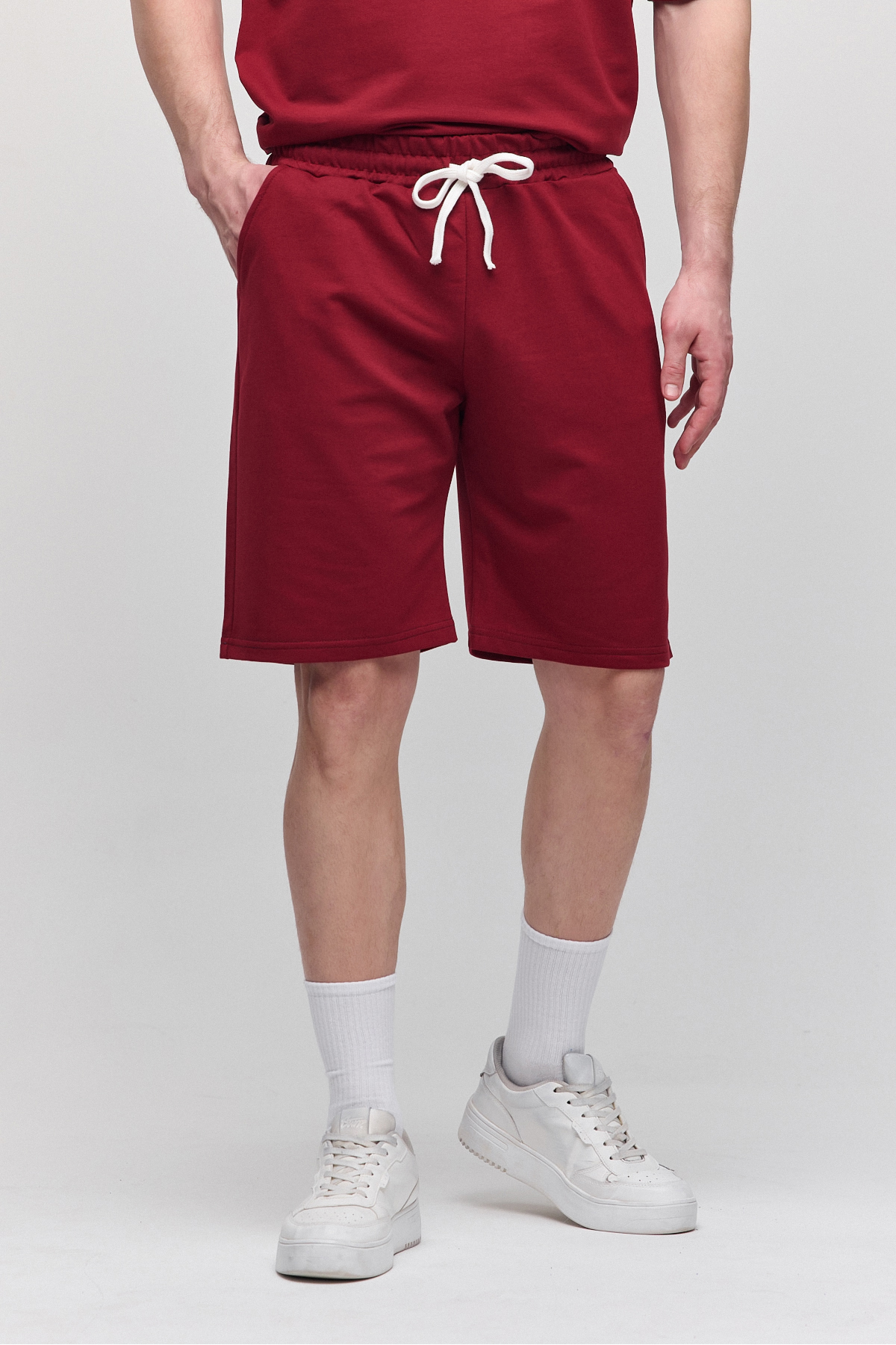 Erkek Comfort Fit Bordo Şort & Bermuda 4
