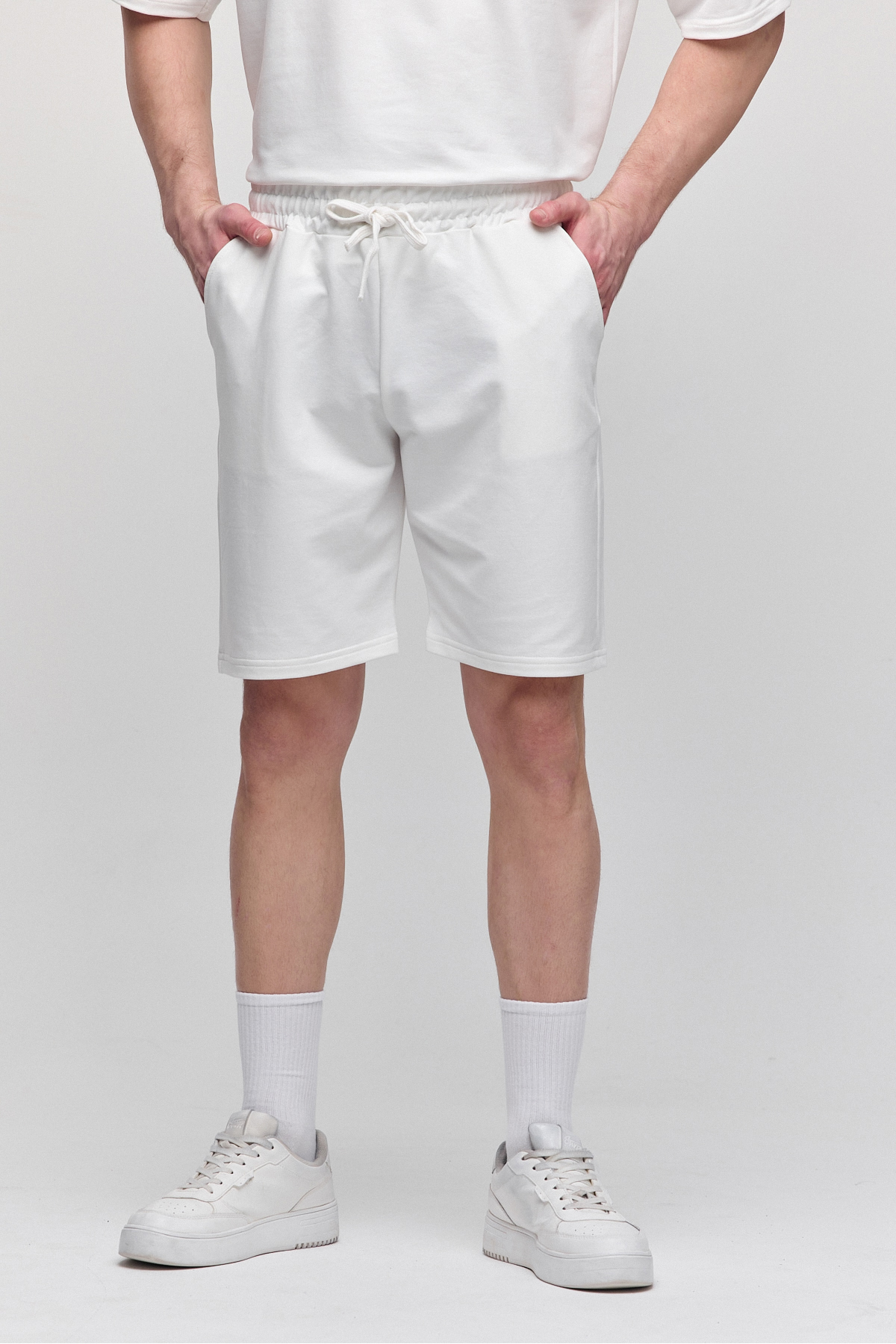 Erkek Comfort Fit Ekru Şort & Bermuda 5
