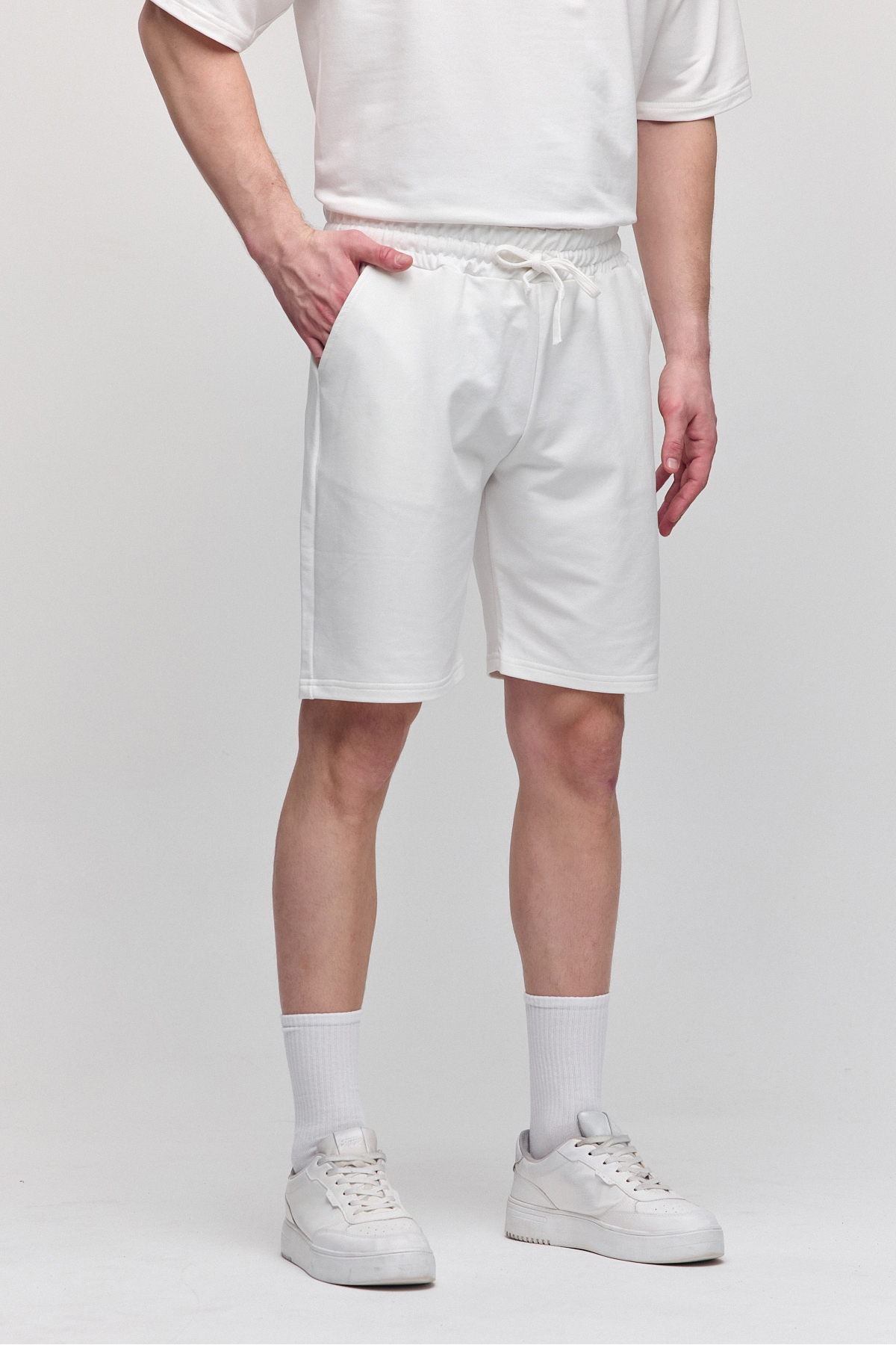 Erkek Comfort Fit Ekru Şort & Bermuda 3