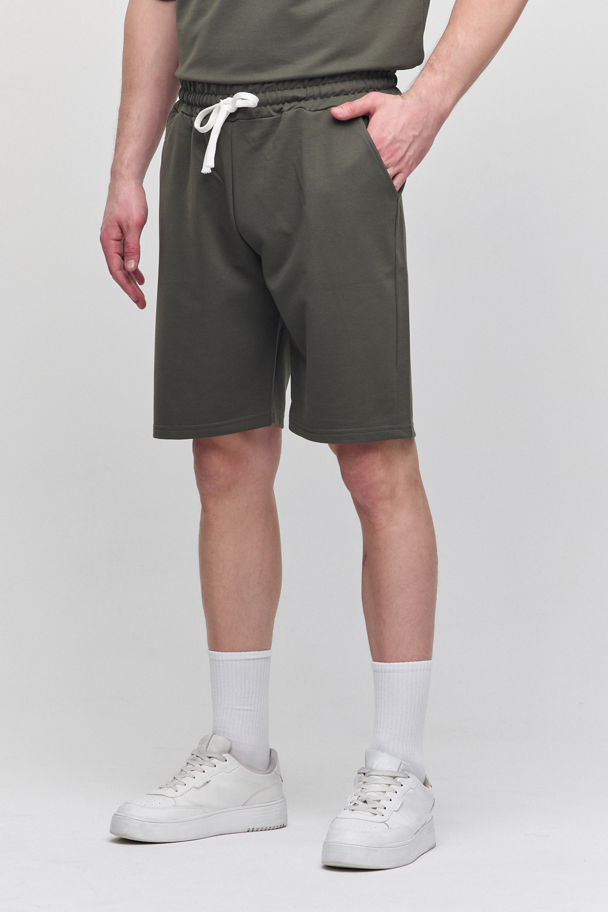 Erkek Comfort Fit HAKİ Şort & Bermuda 3