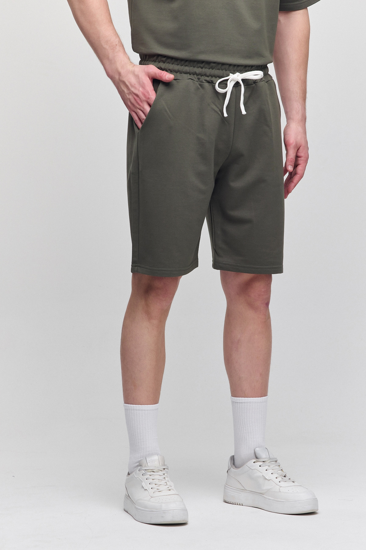 Erkek Comfort Fit HAKİ Şort & Bermuda 4