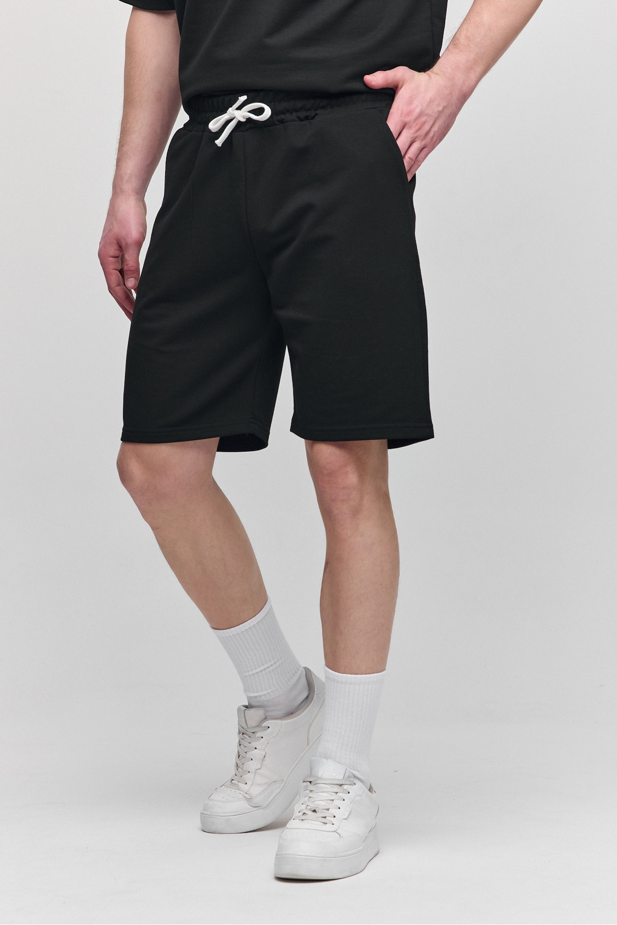 Erkek Comfort Fit SİYAH Şort & Bermuda 6