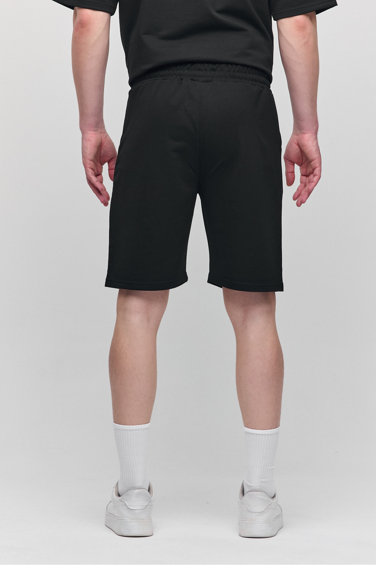 Erkek Comfort Fit SİYAH Şort & Bermuda 7