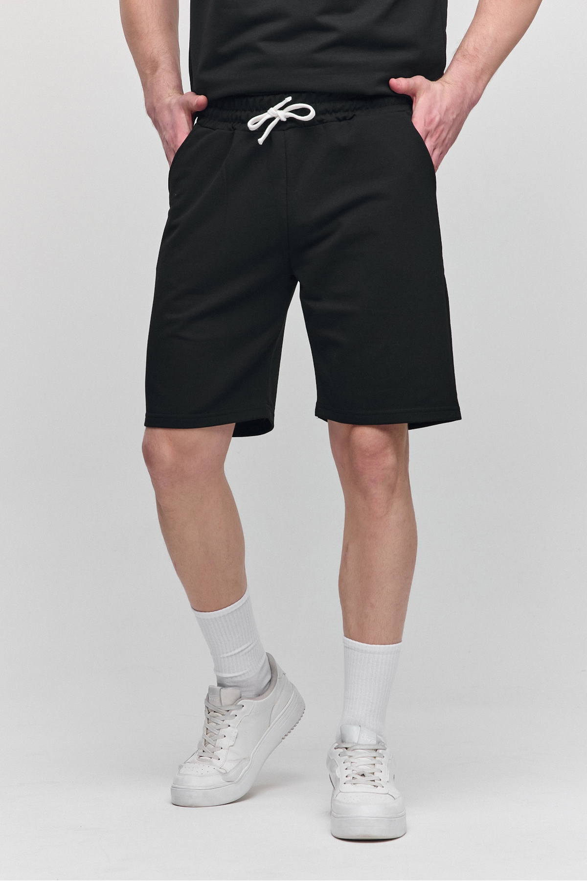 Erkek Comfort Fit SİYAH Şort & Bermuda 5