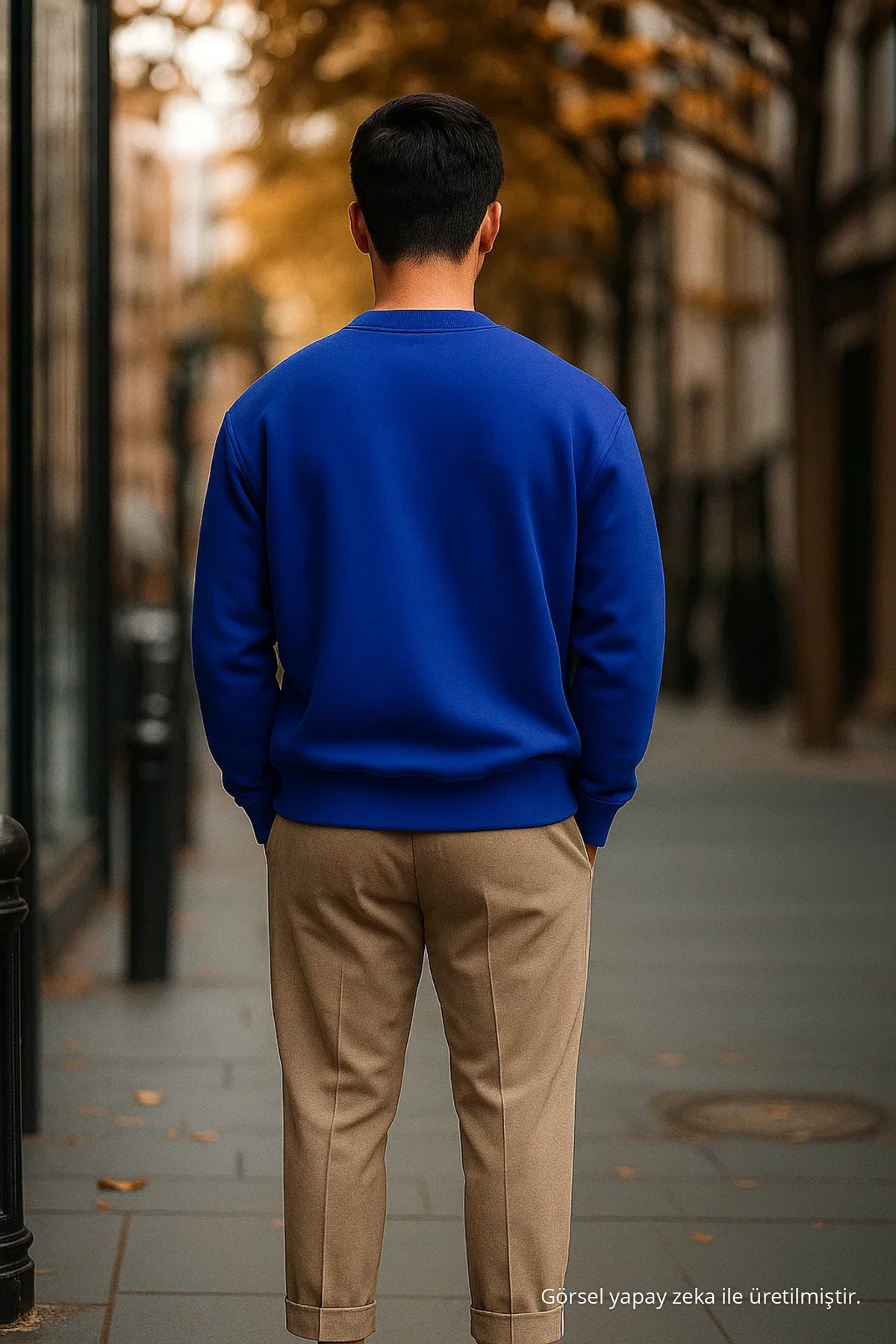 Erkek Günlük Trend Oversize Bol 3 Lü Kazak Gri 6