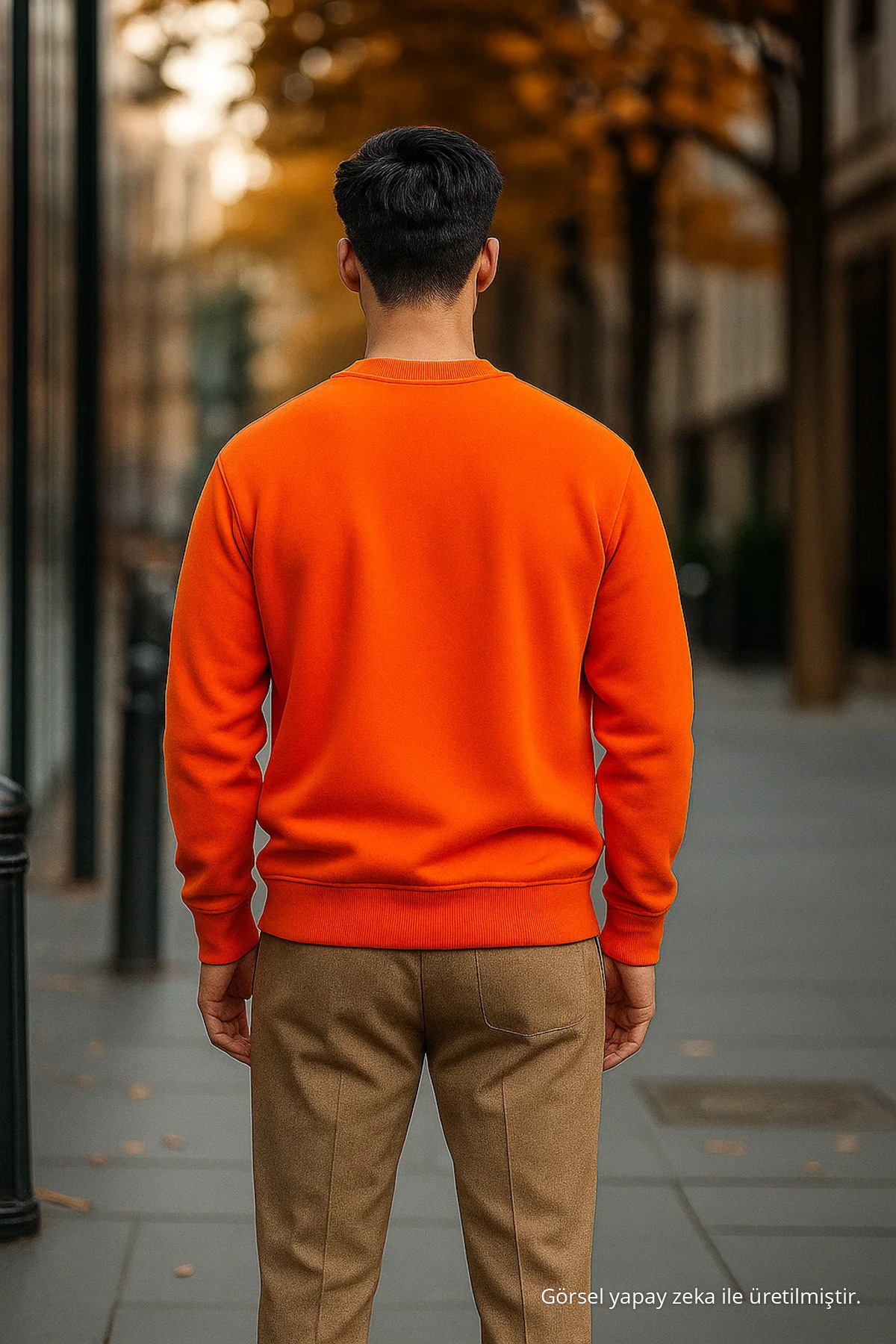 Erkek Günlük Trend Oversize Bol 3 Lü Kazak Gül 7