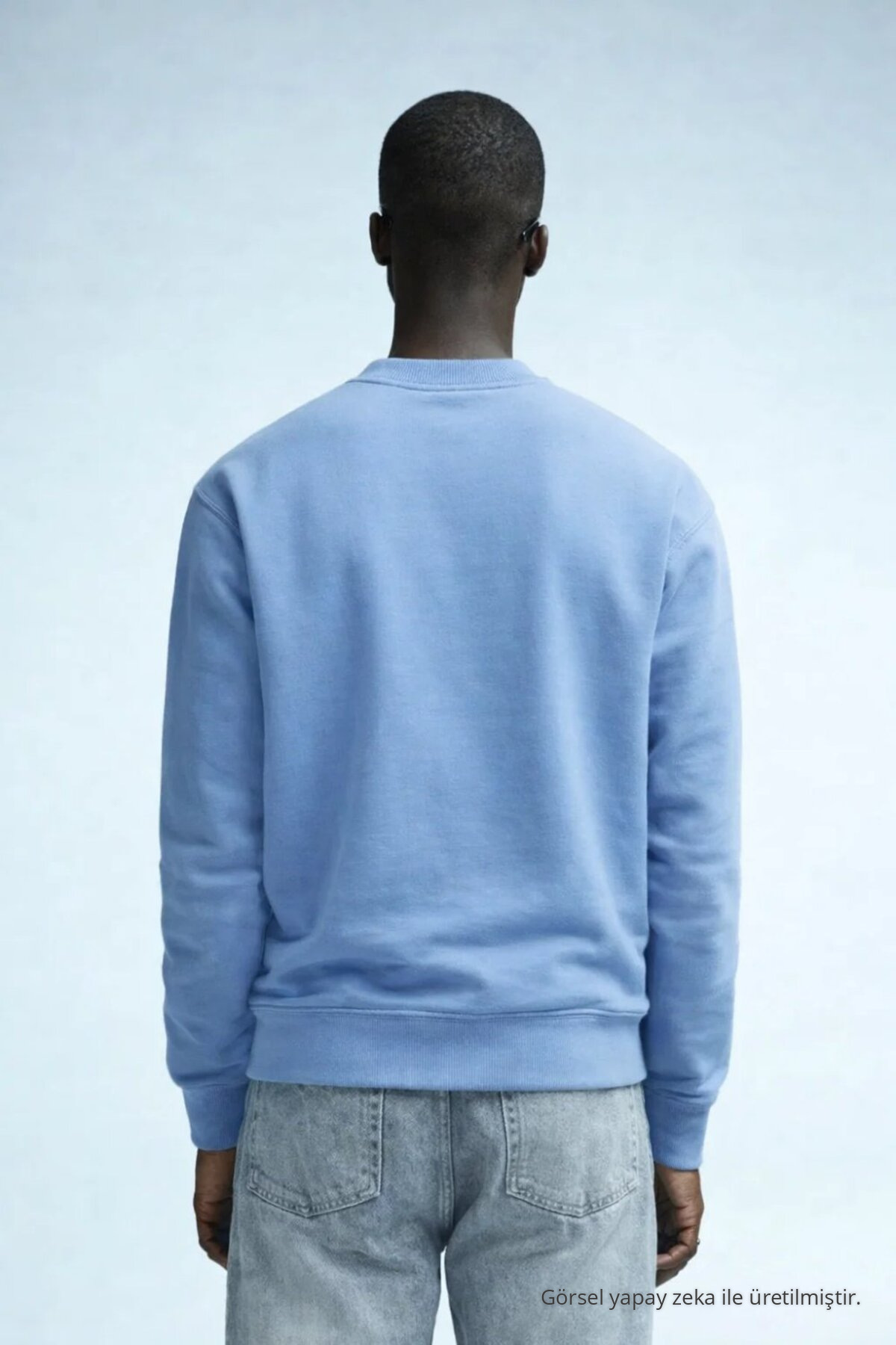 Erkek Kışlık Bebe BEBE MAVİ Oversize Sweatshirt 5