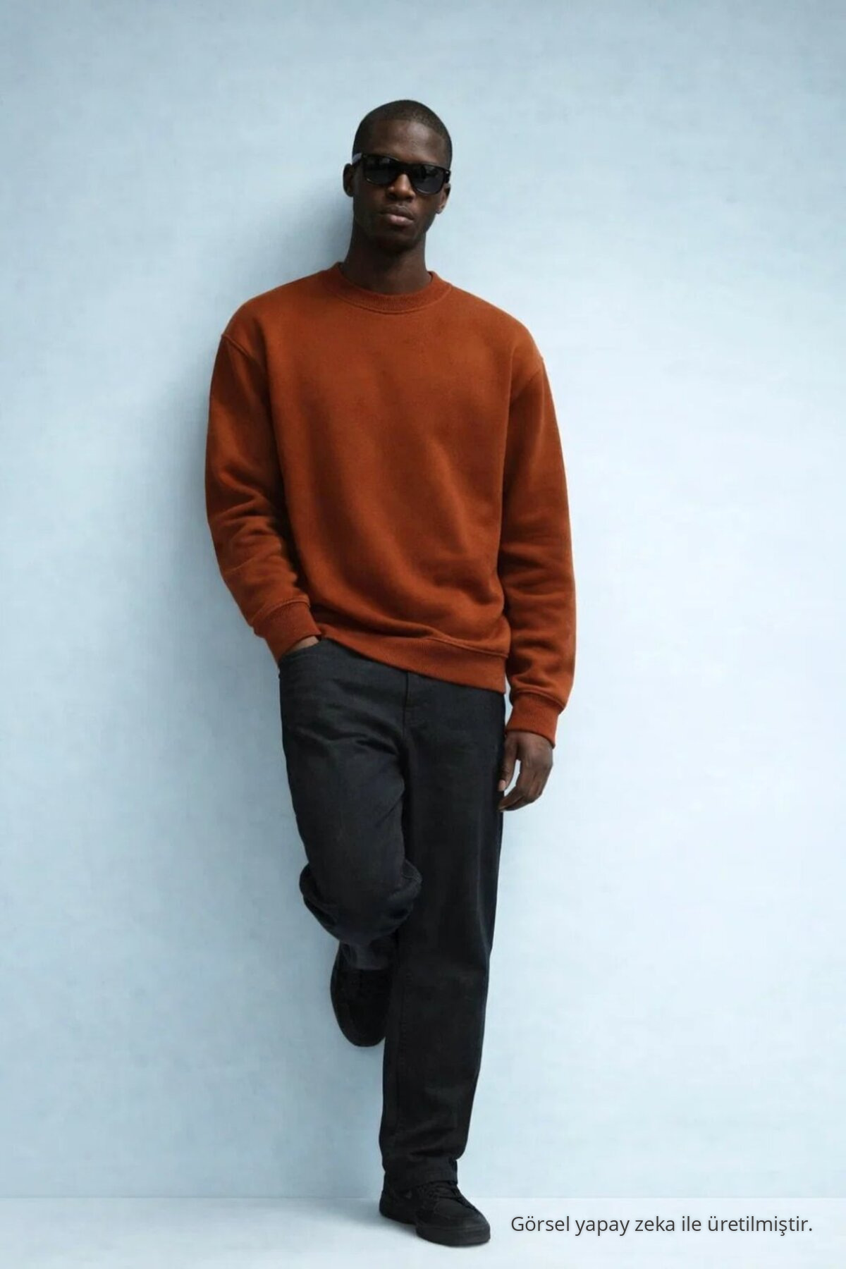 Erkek Kışlık Tarçın Oversize Sweatshirt TARÇIN 3