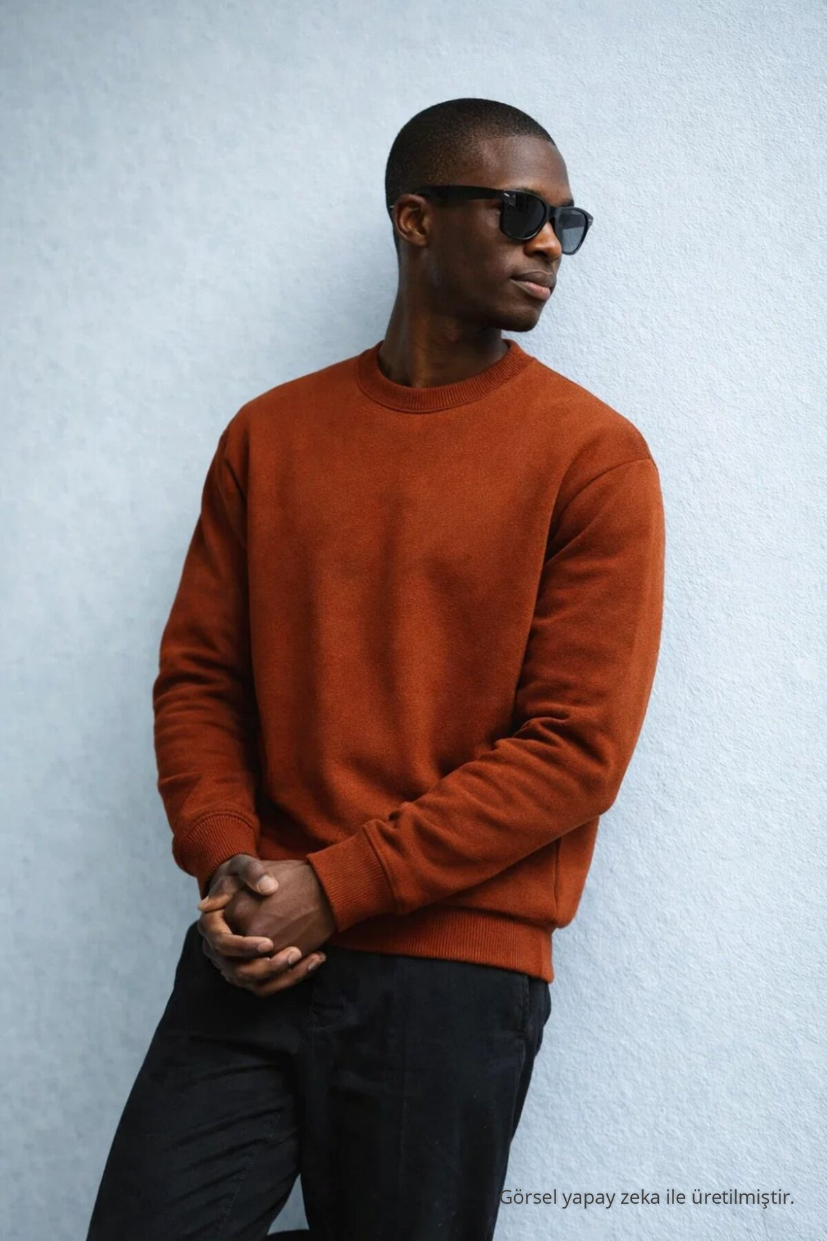 Erkek Kışlık Tarçın Oversize Sweatshirt TARÇIN 4