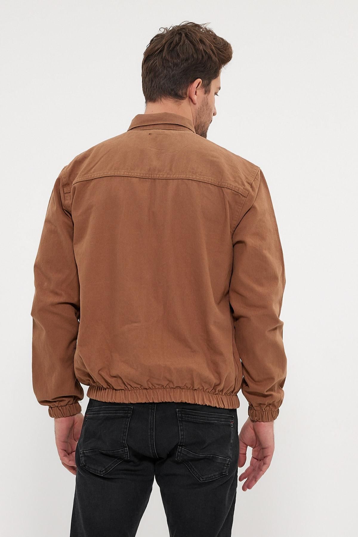 Unisex Streetwear Stil Jean Rahat Ve Tarz Fermuarlı Kot Ceket 5