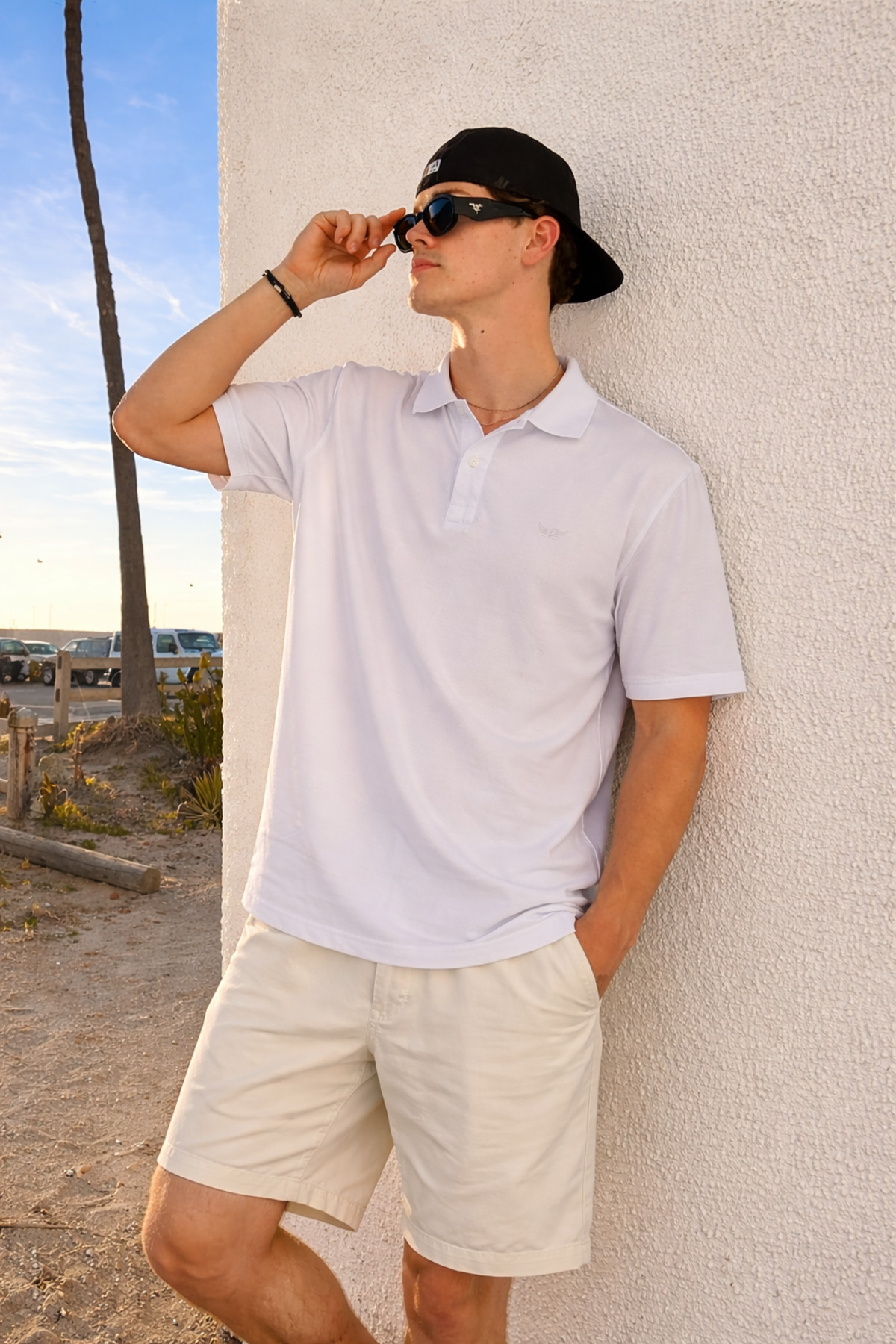 Erkek Pamuklu Trend Füme Polo Yaka T Shirt 3