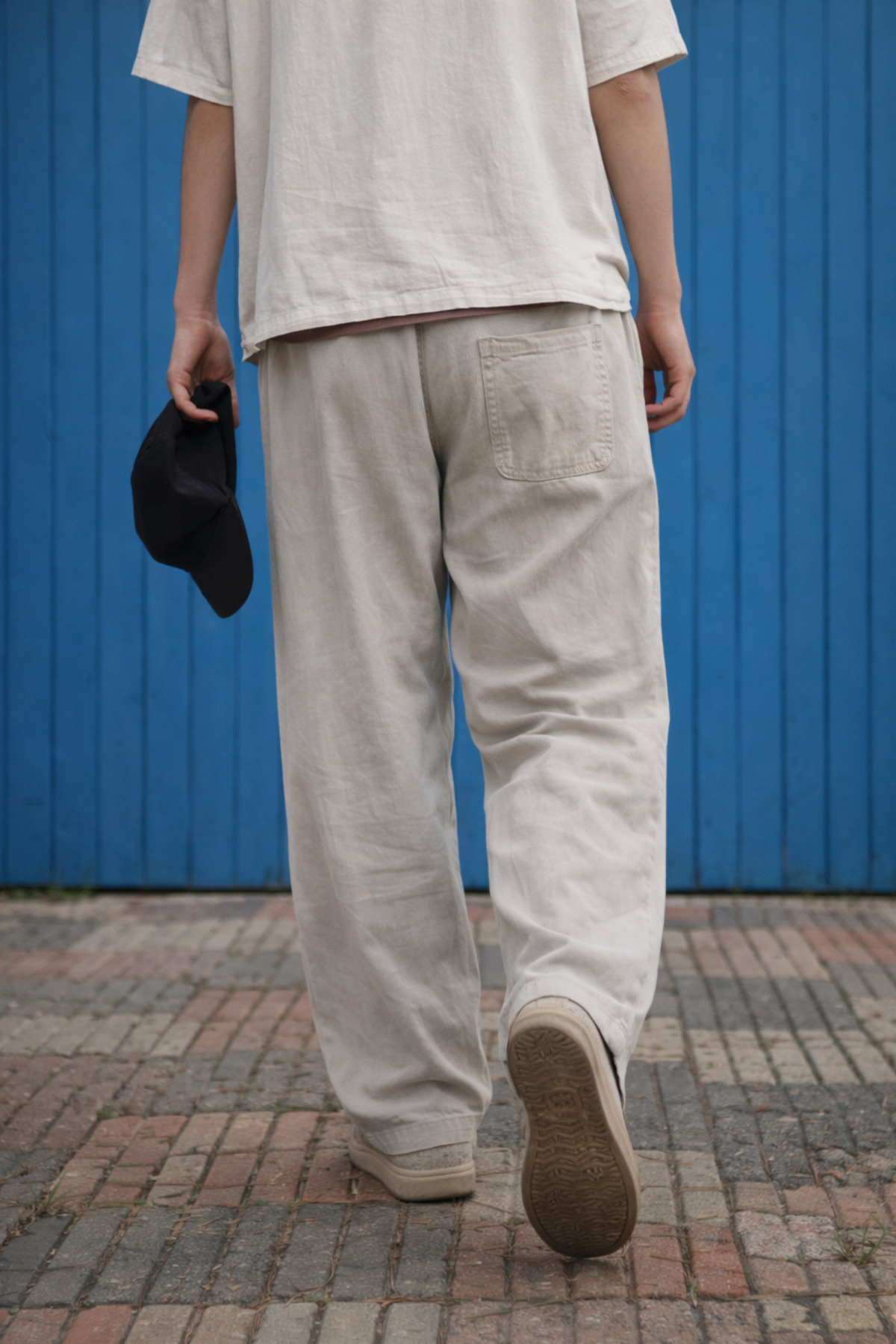Erkek Trend Premium Bol K.Gri Keten Pantolon 6