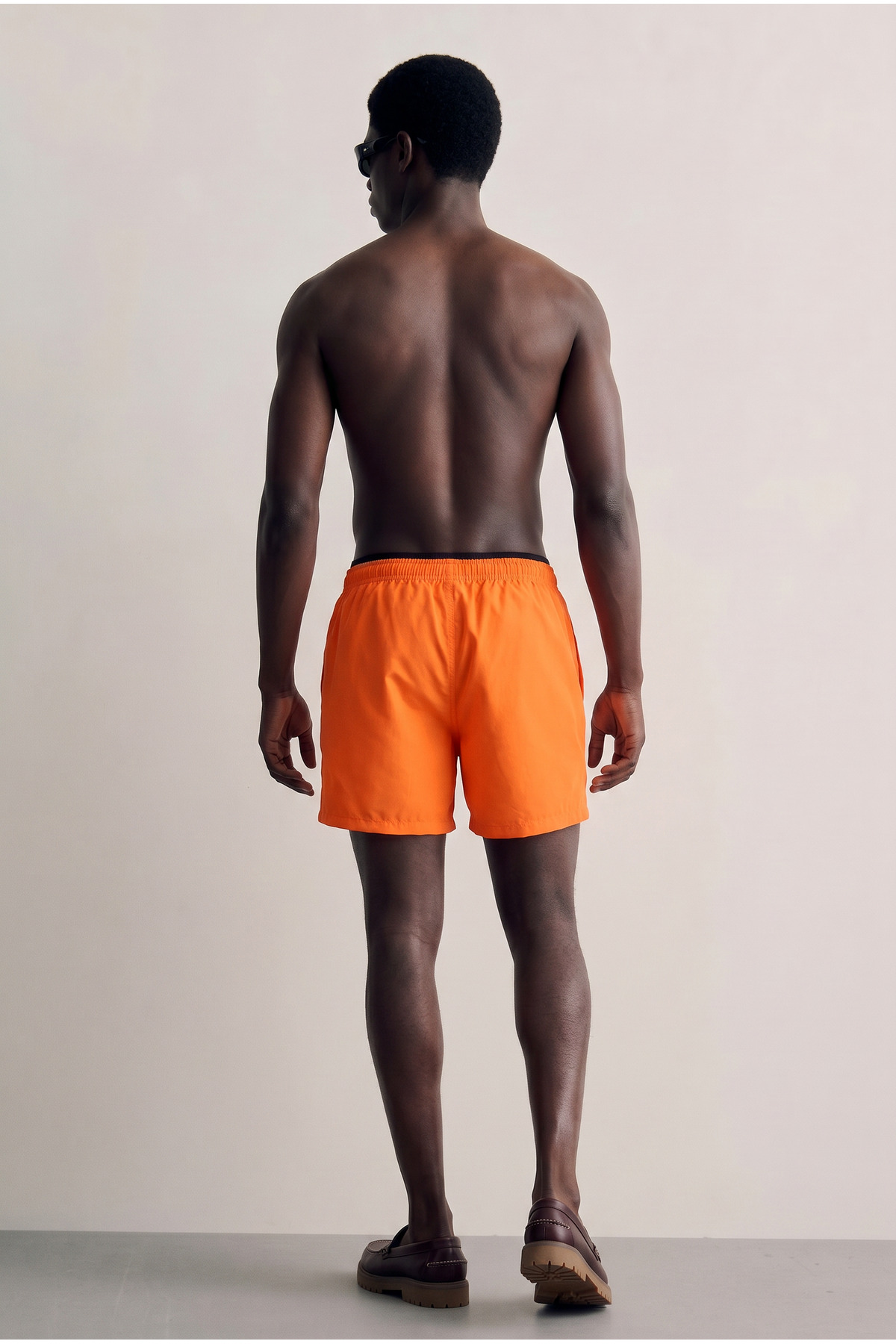 Erkek Premium Jogger Hafif Hızlı Kuruyan T.Turuncu Deniz Şortu 6