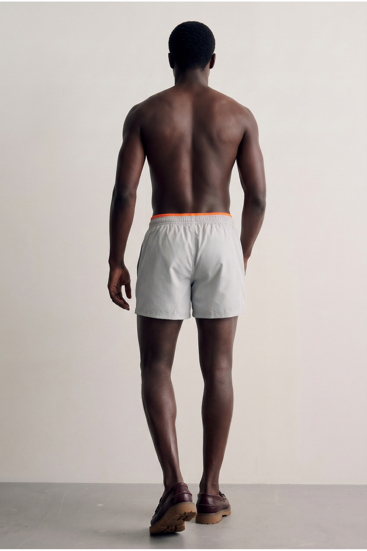 Erkek Premium Jogger Hafif Hızlı Kuruyan T.Gri Deniz Şortu 6