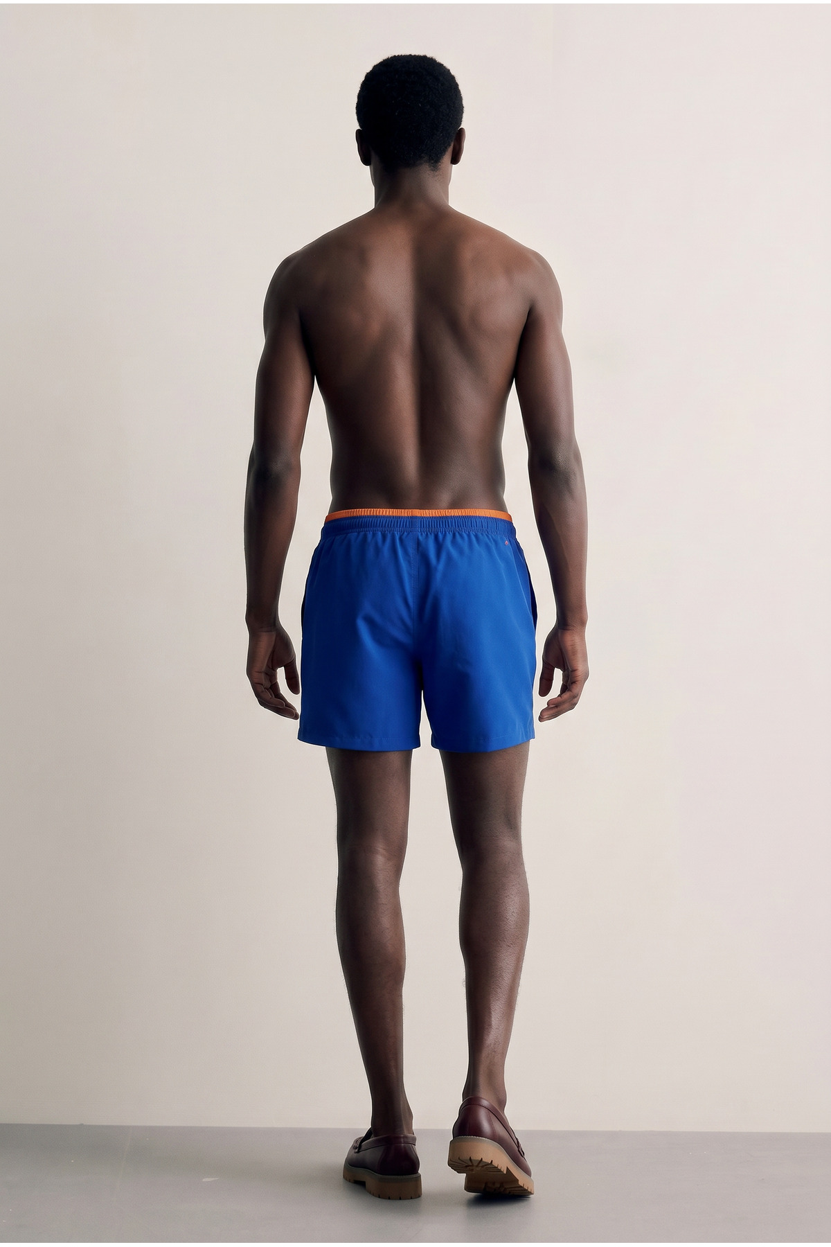 Erkek Premium Jogger Hafif Hızlı Kuruyan T.Mavi Deniz Şortu 6