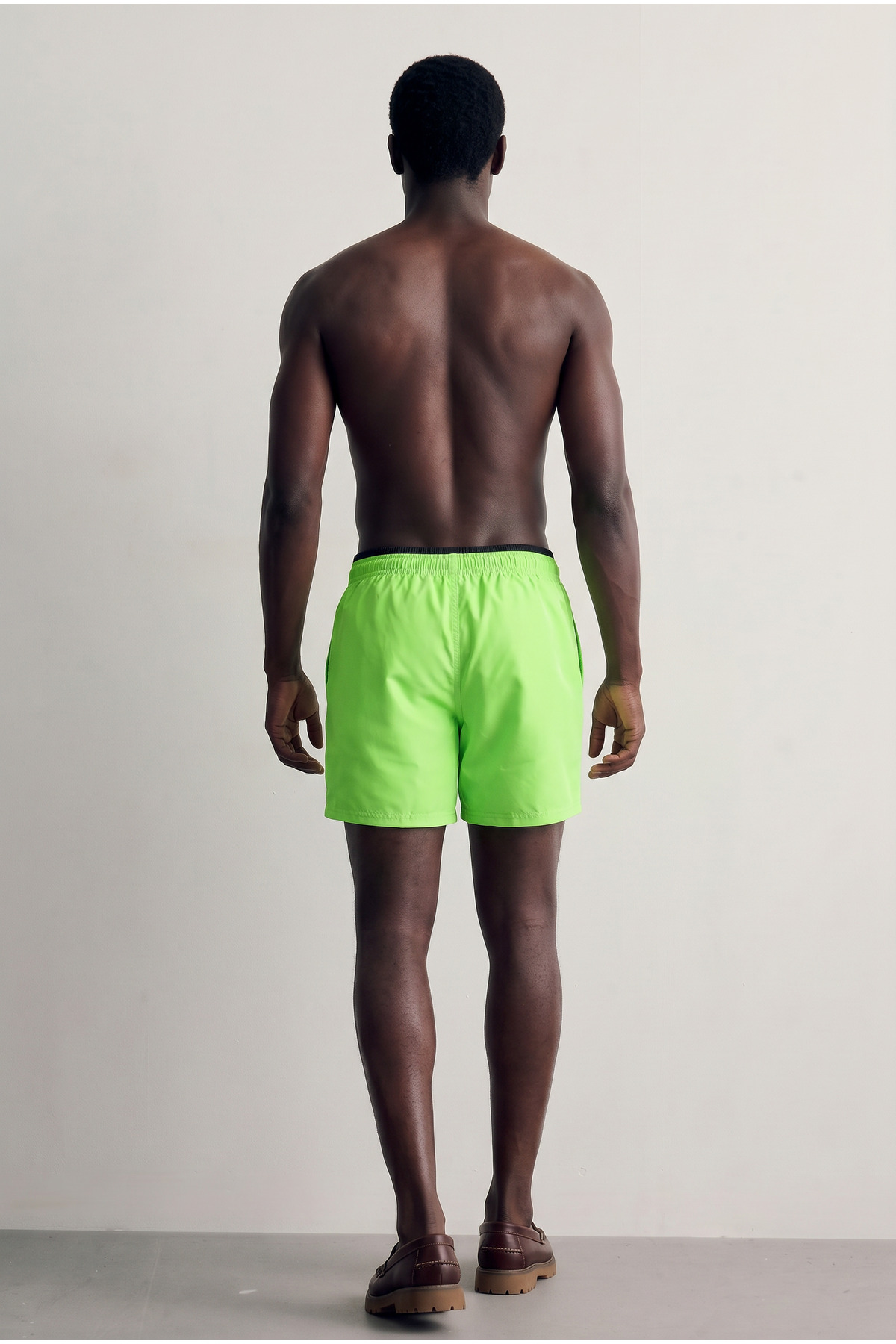Erkek Premium Jogger Hafif Hızlı Kuruyan T.Yeşil Deniz Şortu 6