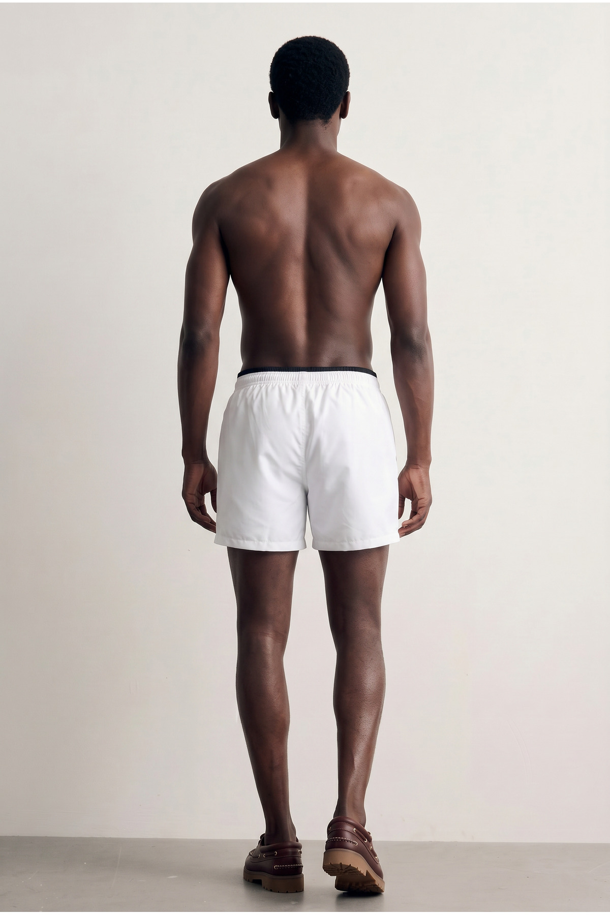 Erkek Premium Jogger Hafif Hızlı Kuruyan T.Açık Gri Deniz Şortu 5