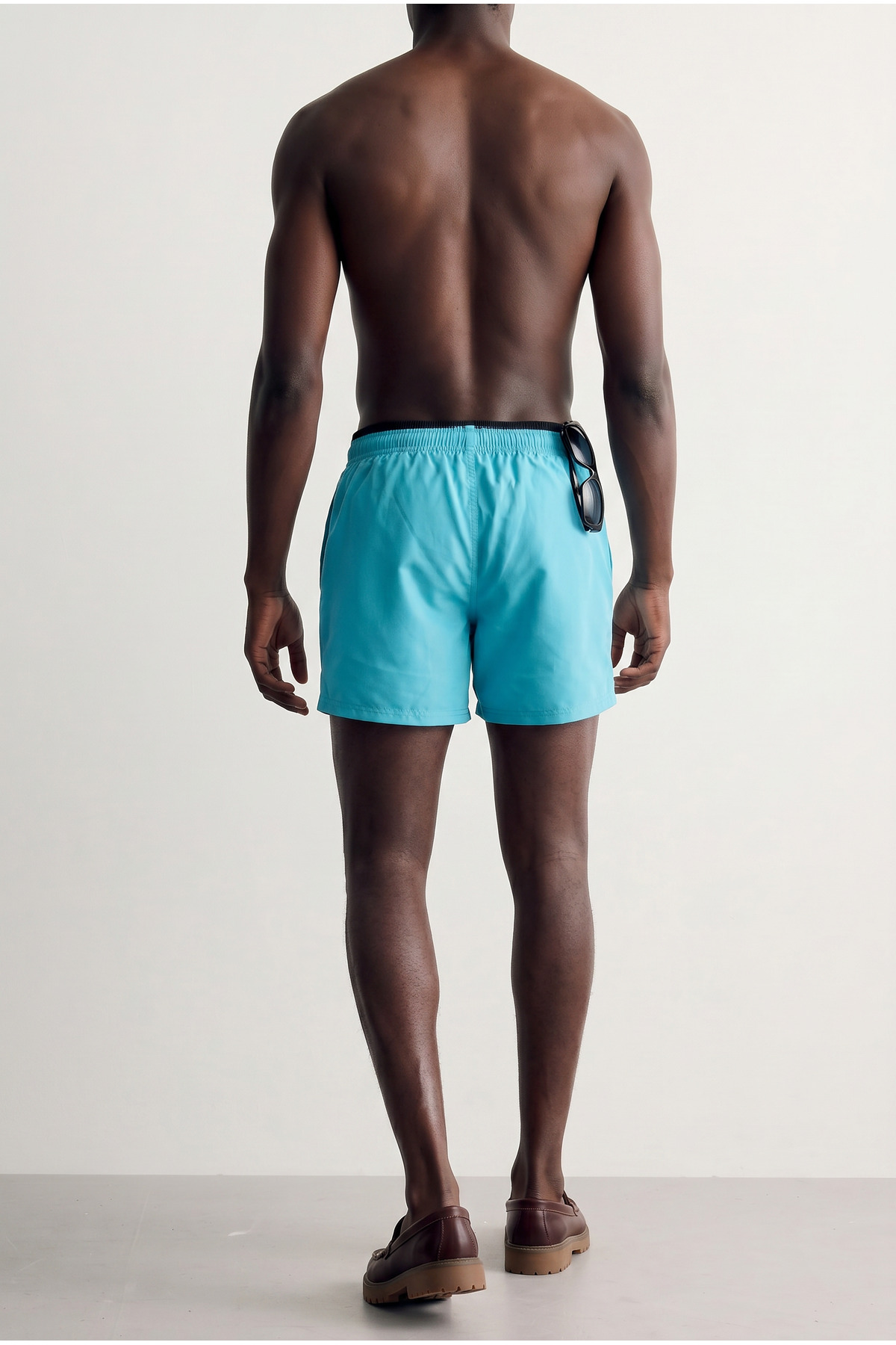 Erkek Premium Jogger Hafif Hızlı Kuruyan T.Turkuaz Deniz Şortu 6