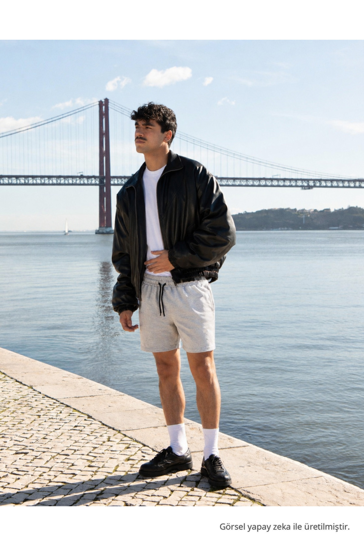 Erkek Comfort Fit Beli Lastikli Açık Basic Şort 3