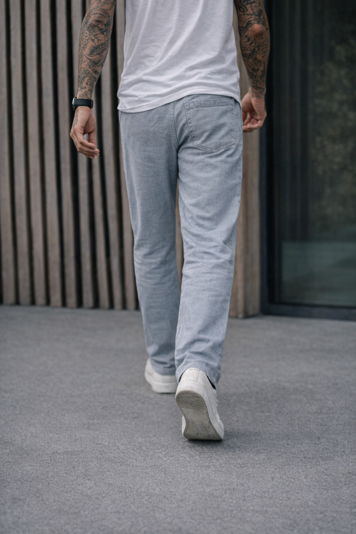 3 Adet Erkek Premium Yazlık Jogger Keten Pantolon 7