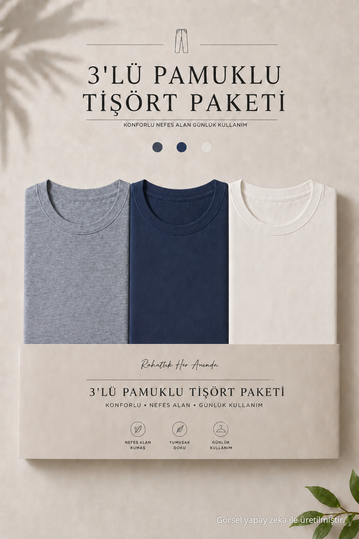 Antrasit–Lacivert–Krem