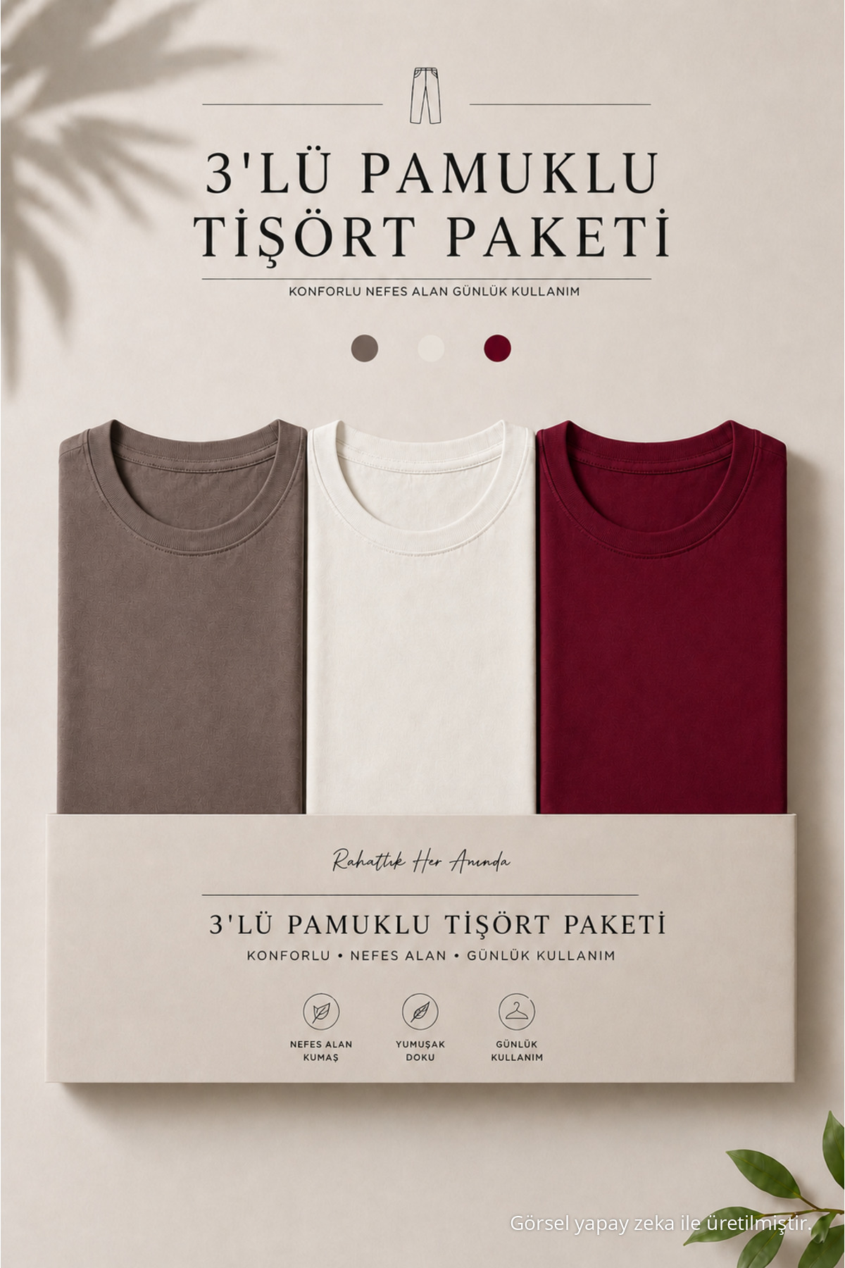 Kahve–Krem–Bordo